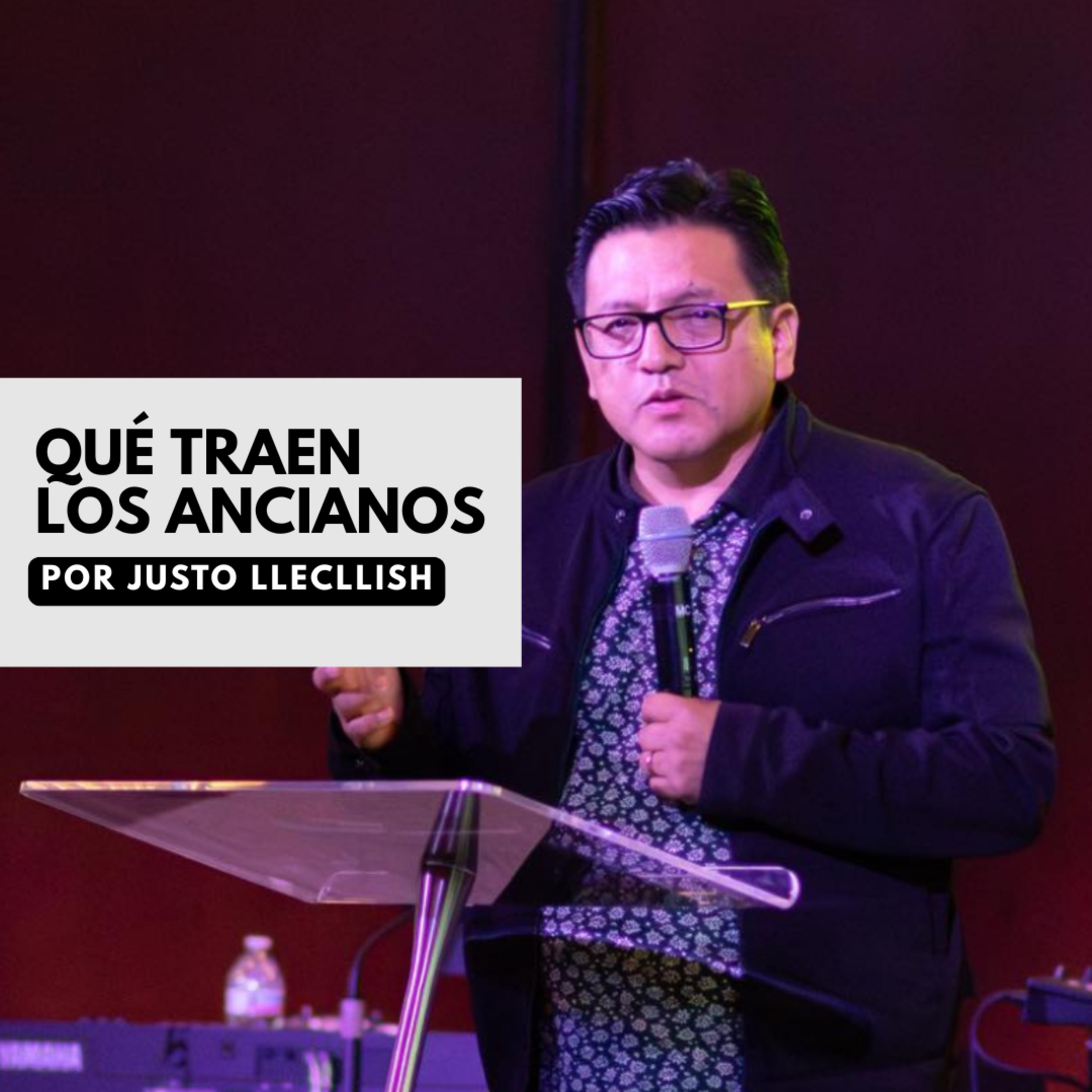 Portada de Prédicas, por Justo Llecllish M.