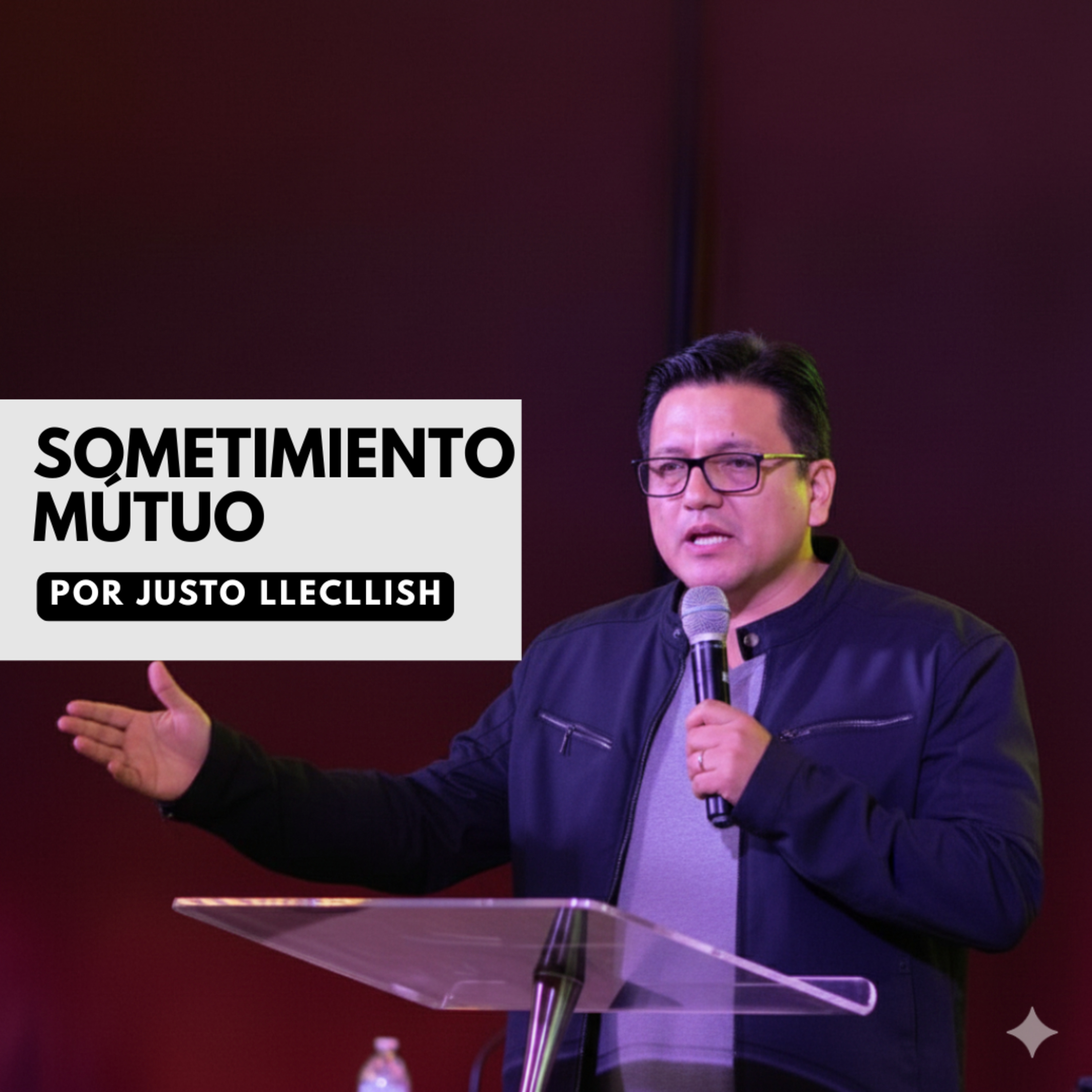 Portada de Prédicas, por Justo Llecllish M.