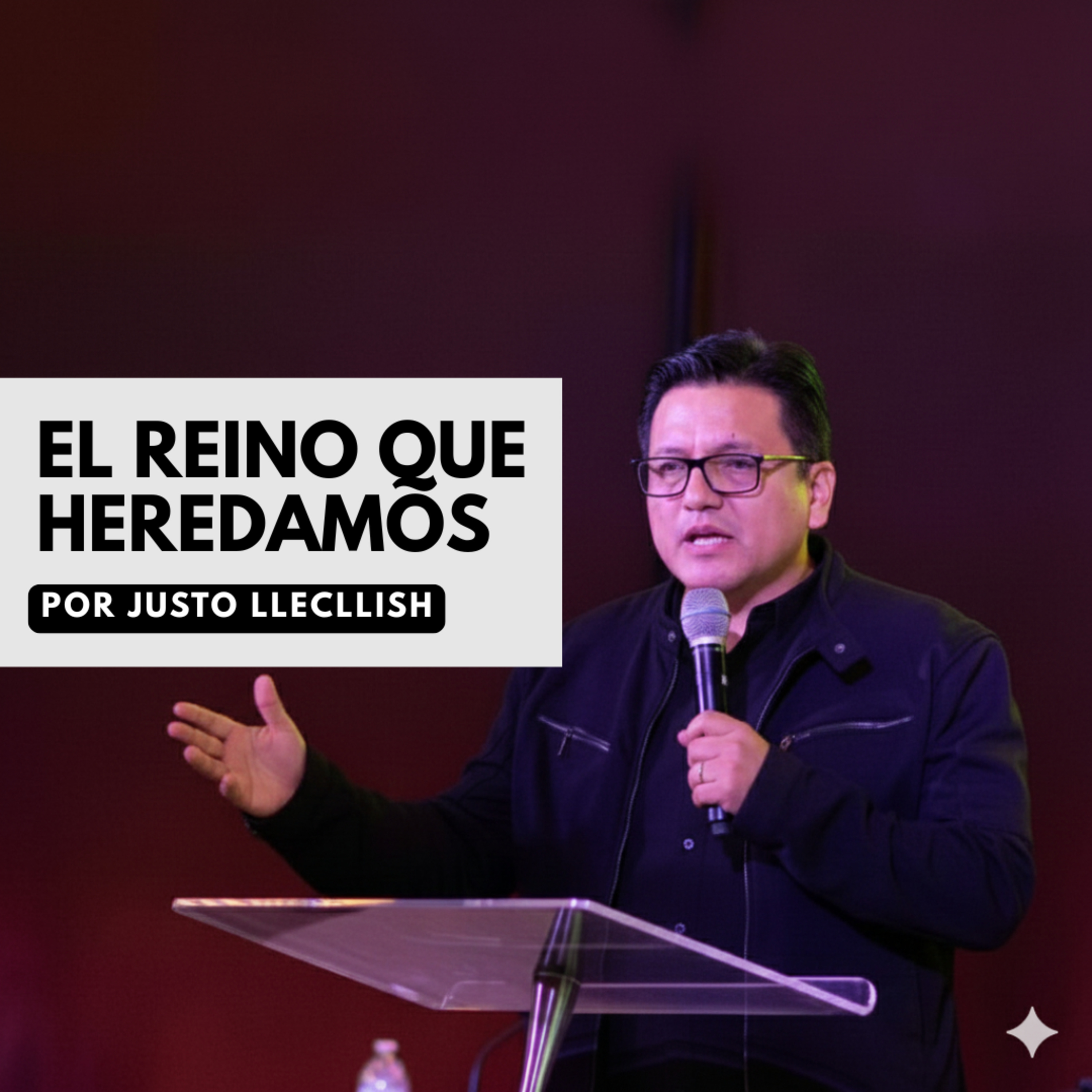 Portada de Prédicas, por Justo Llecllish M.