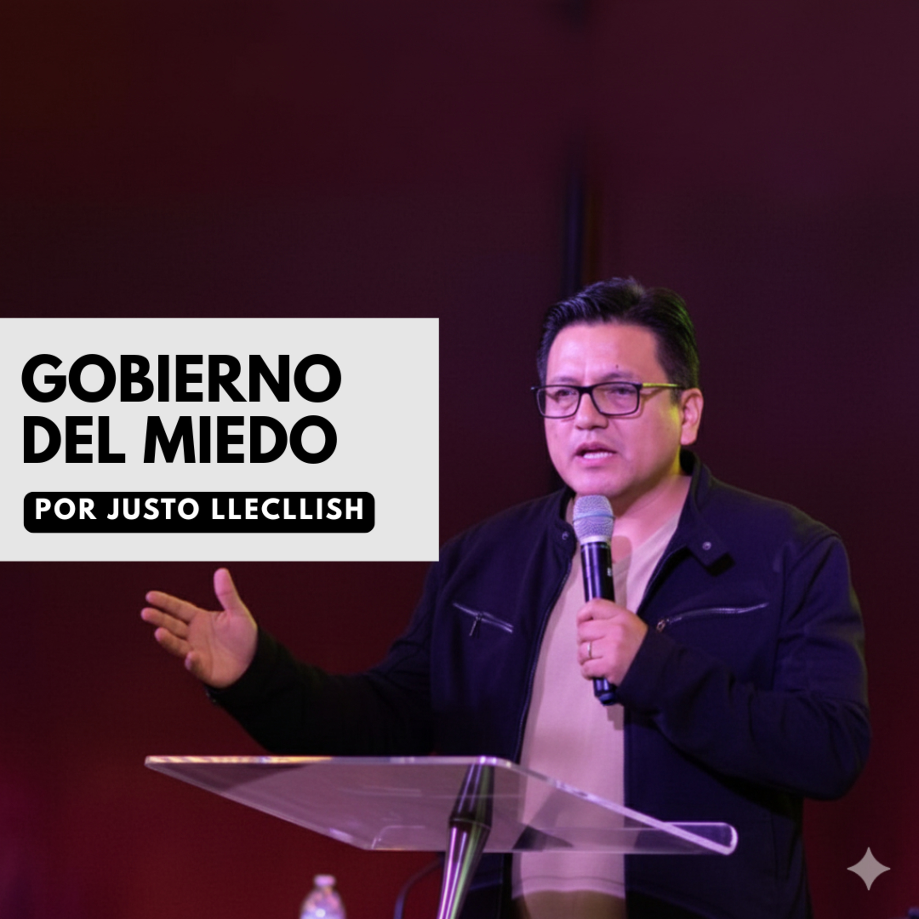 Portada de Prédicas, por Justo Llecllish M.