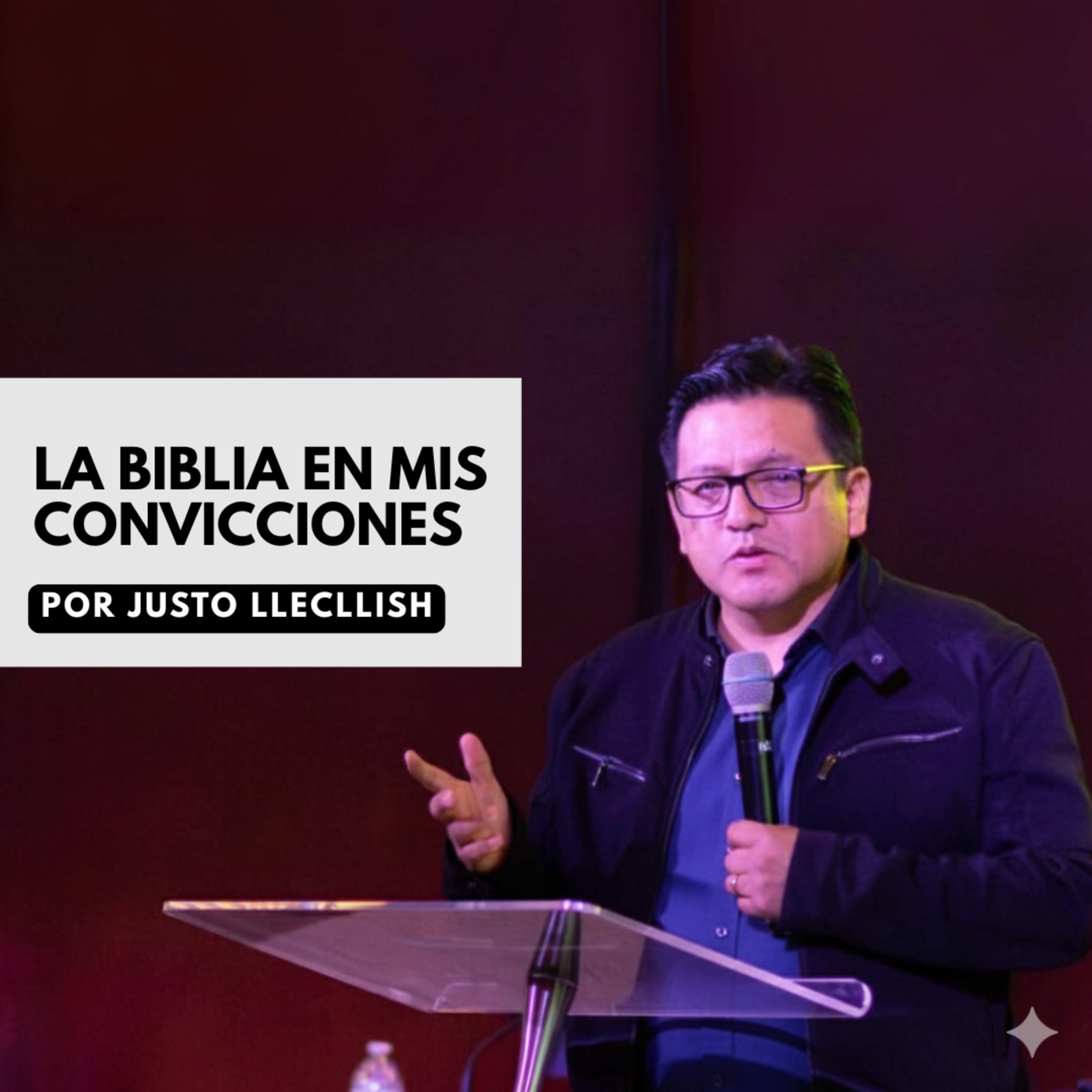 Portada de Prédicas, por Justo Llecllish M.