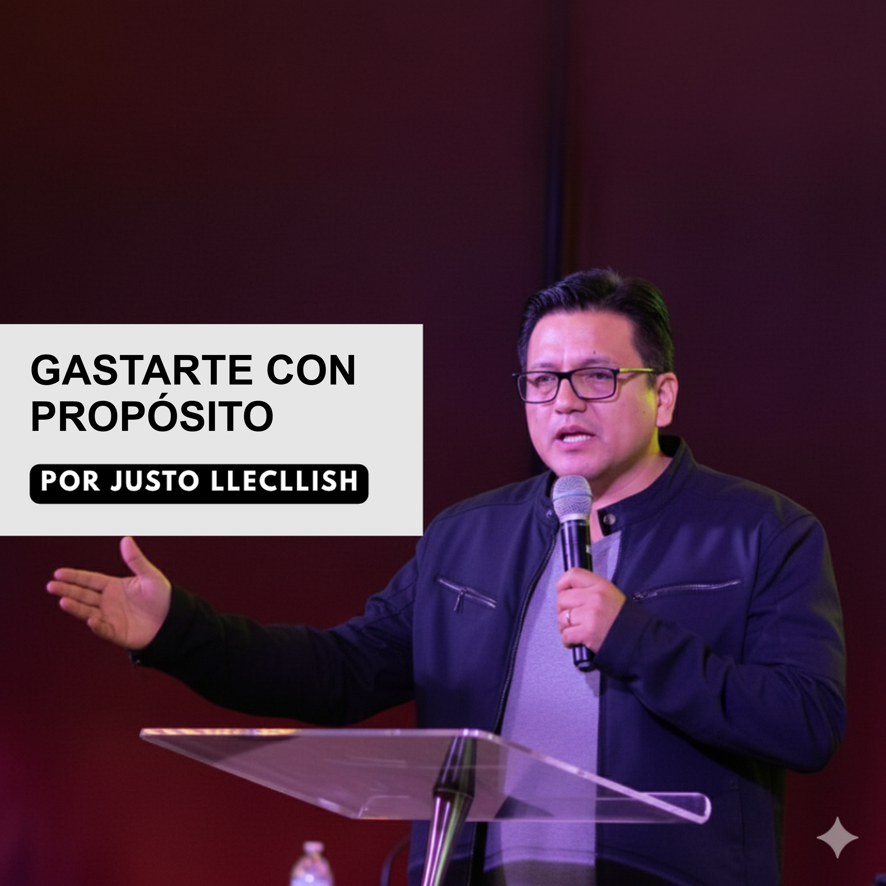 Portada de Prédicas, por Justo Llecllish M.