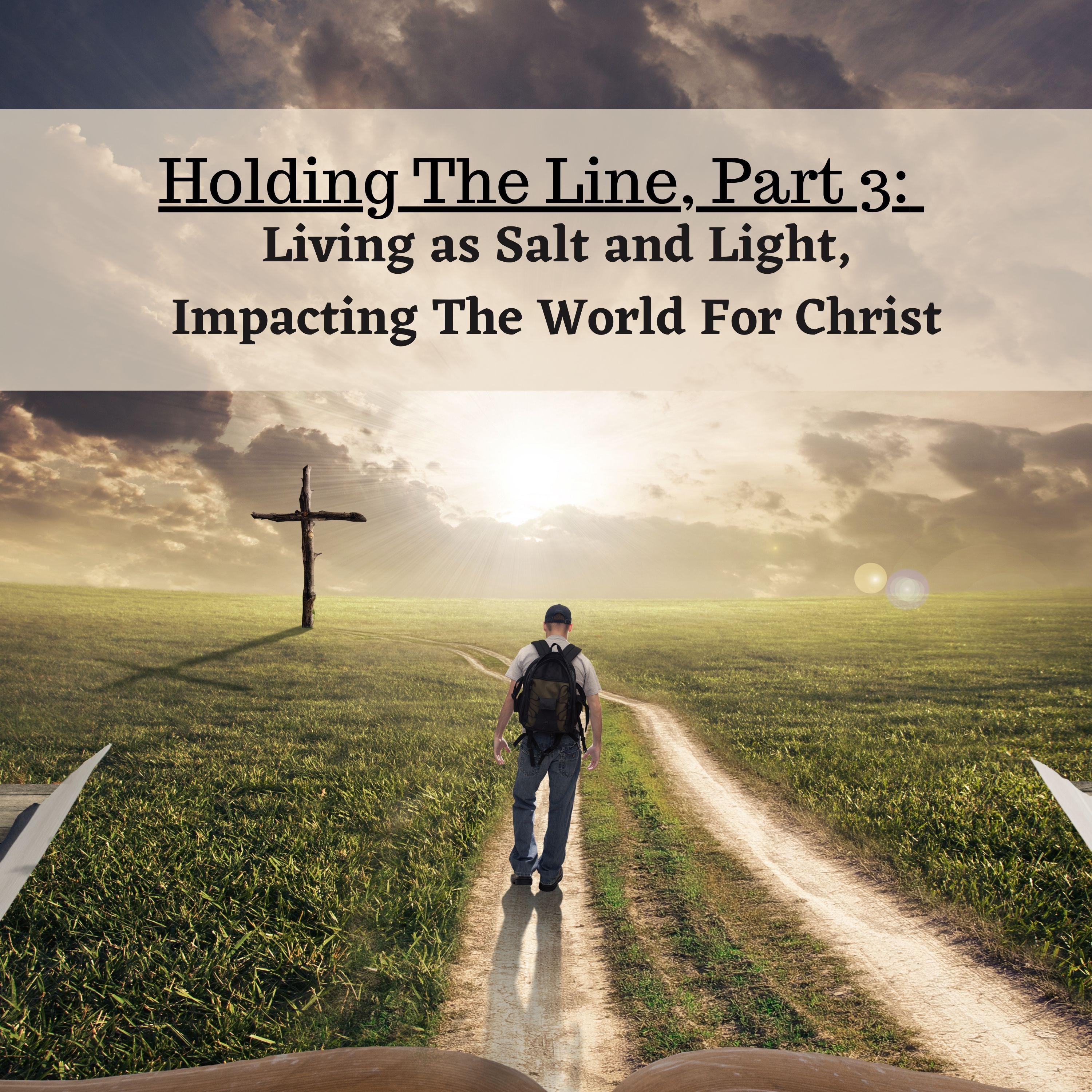 Holding The Line, Part 3: Living as Salt and Light, Impacting The World For Christ episode artwork