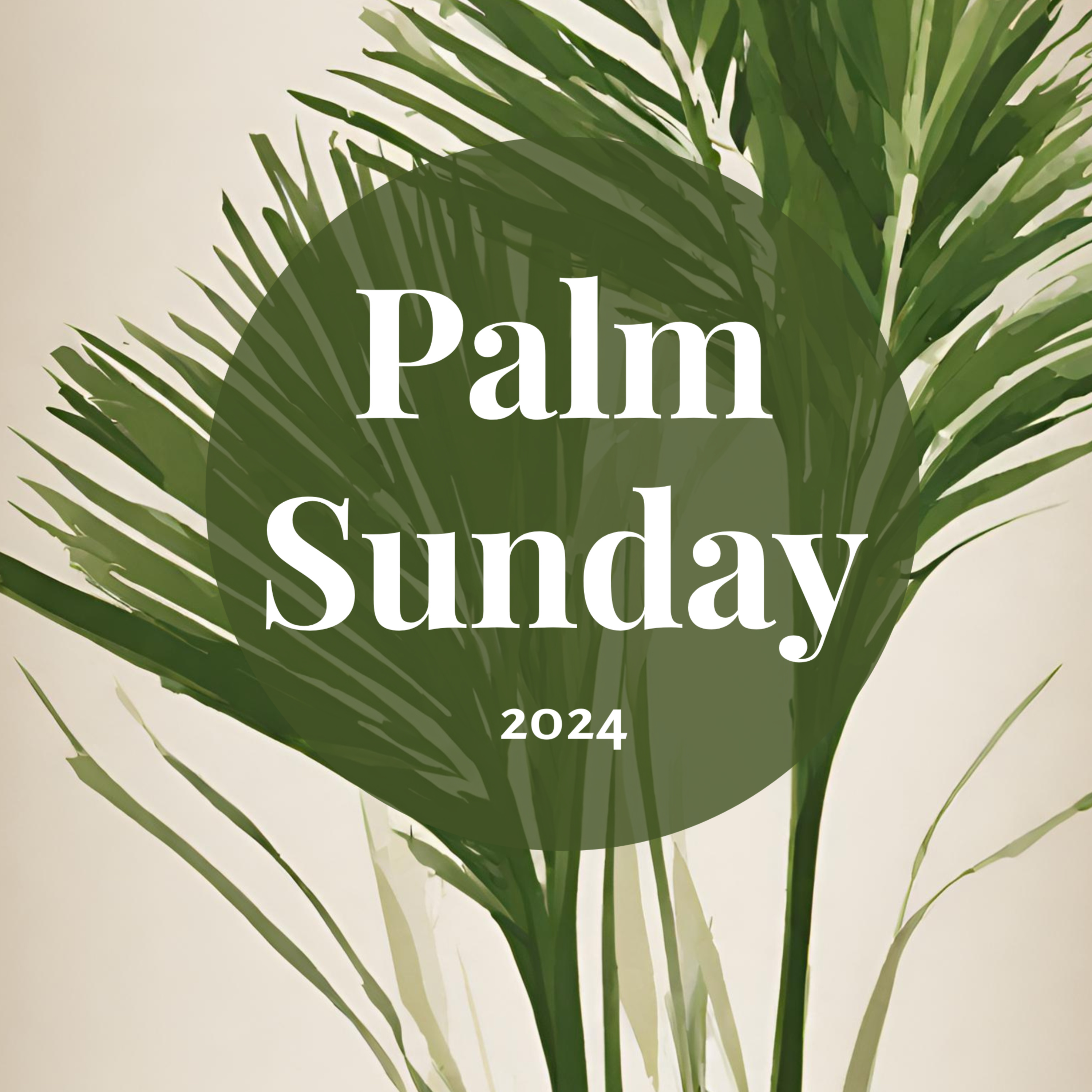 Palm Sunday 2024 episode artwork