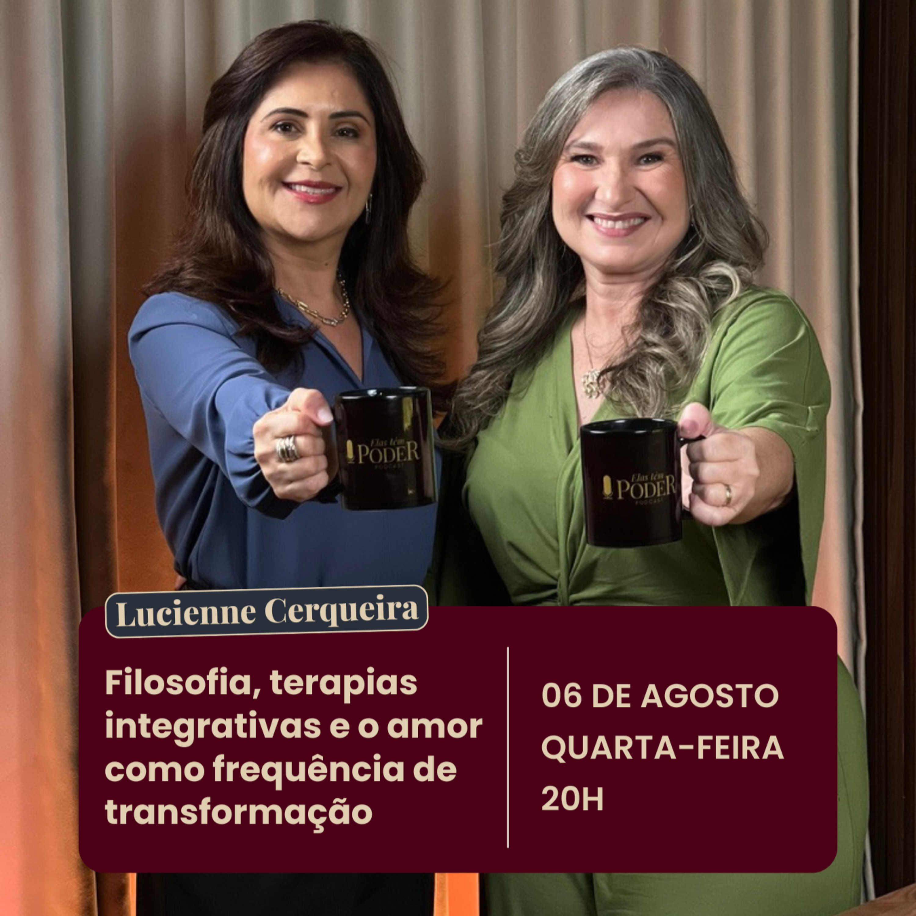 Transformando vidas com terapias integrativas - Lucienne Cerqueira | Elas Têm Poder EP. 132 episode artwork