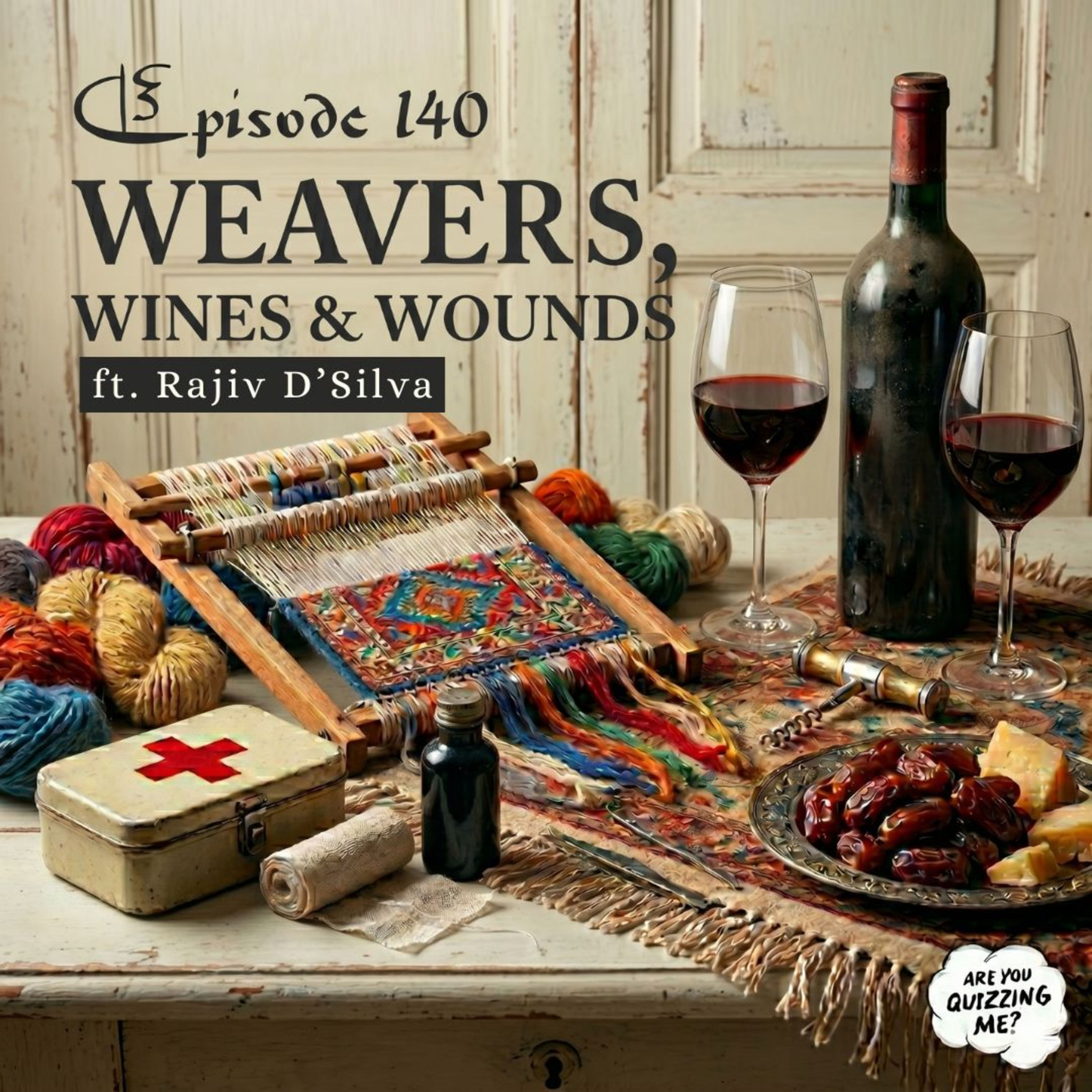 Episode 140 - Weavers, Wines & Wounds ft. Rajiv D'Silva episode artwork