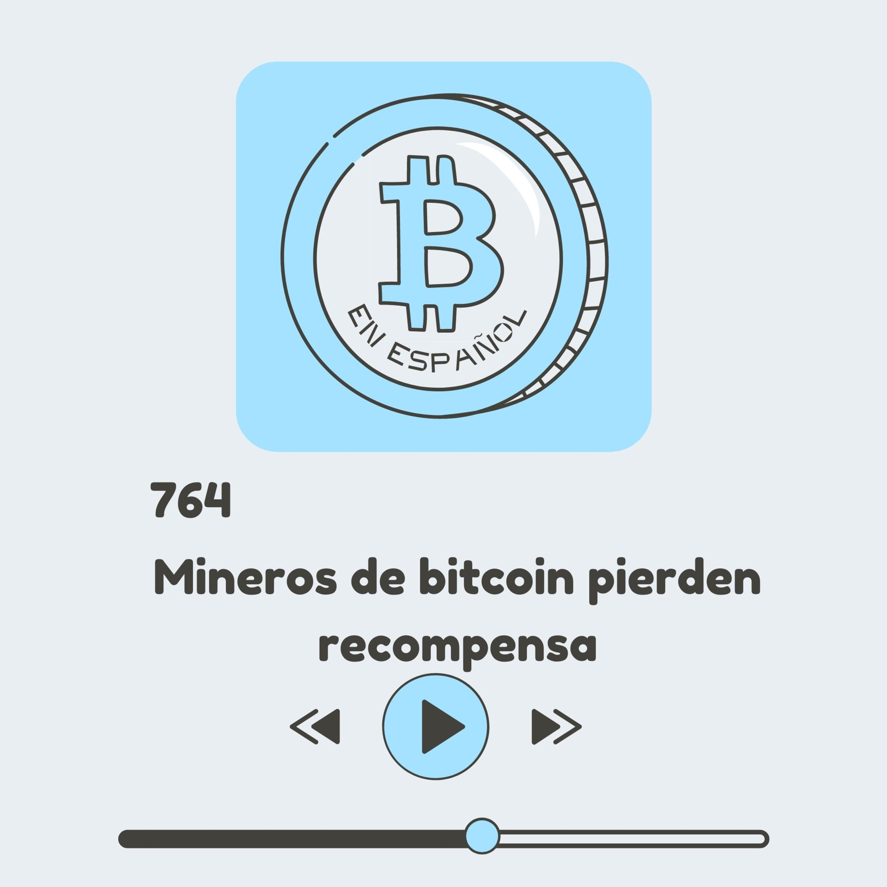 764 Los mineros de bitcoin son afectados por los bitcoin stamps