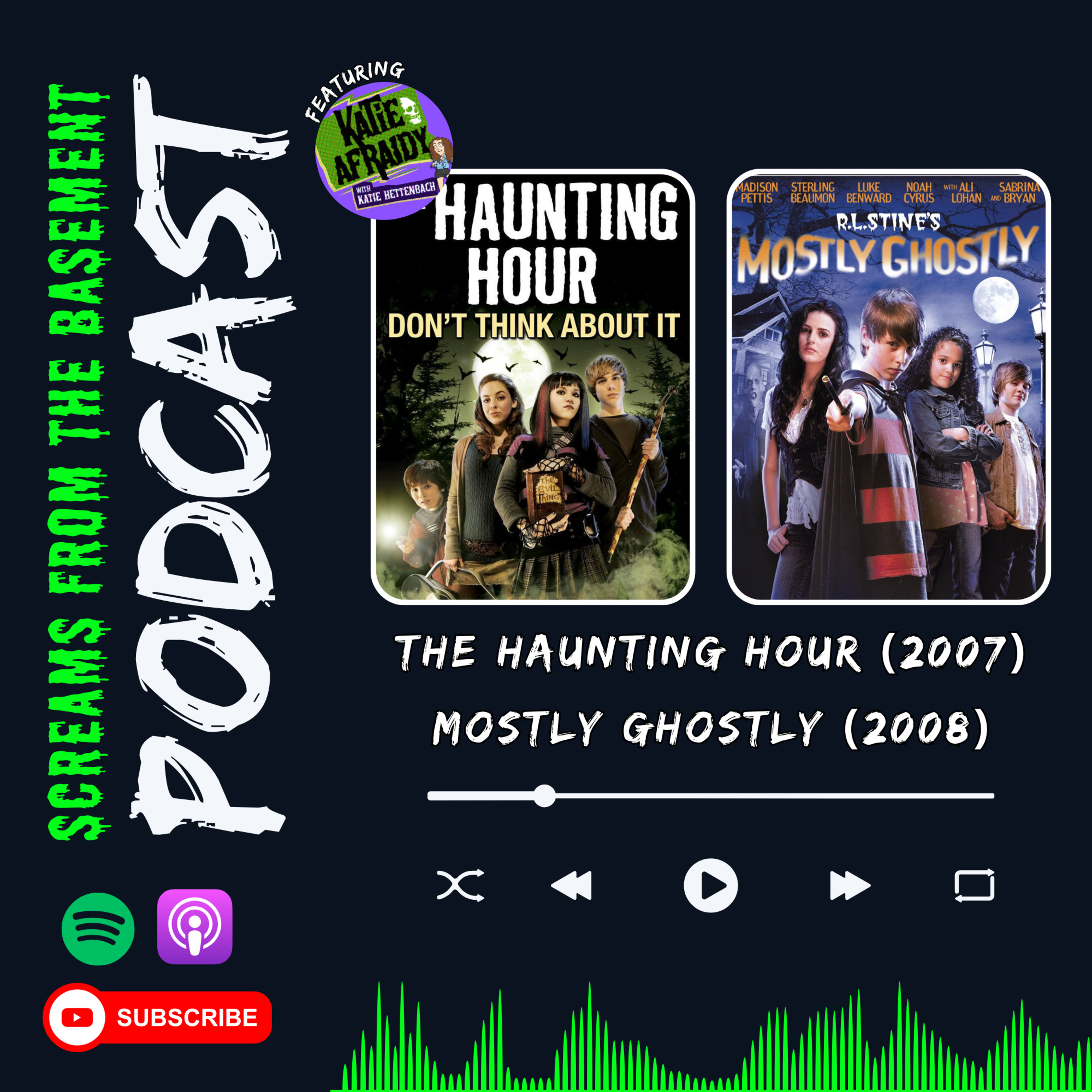 The Haunting Hour: Don’t Think About It (2007) & Mostly Ghostly (2008) episode artwork