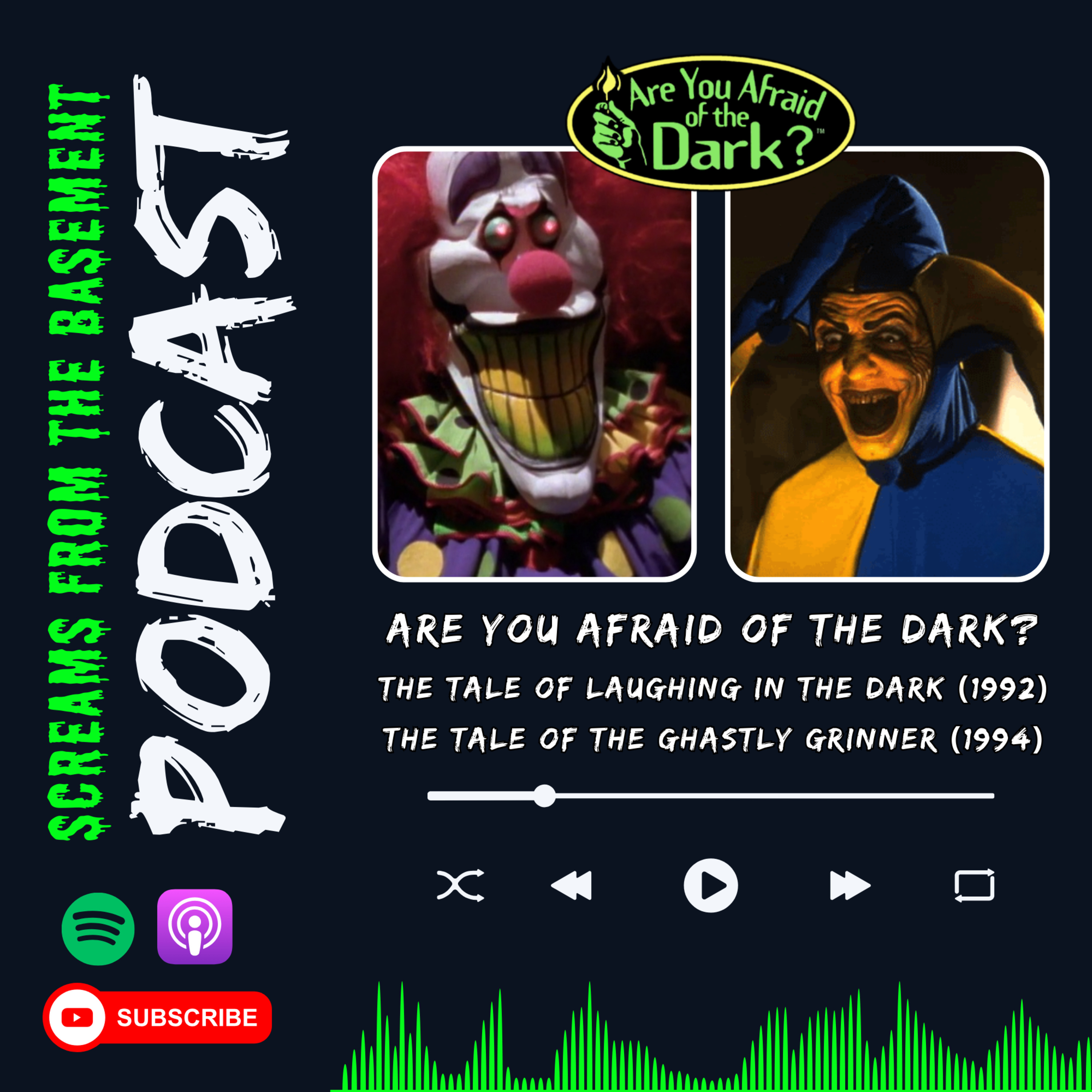 Are You Afraid of the Dark? The Tale of Laughing in the Dark & The Tale of the Ghastly Grinner episode artwork