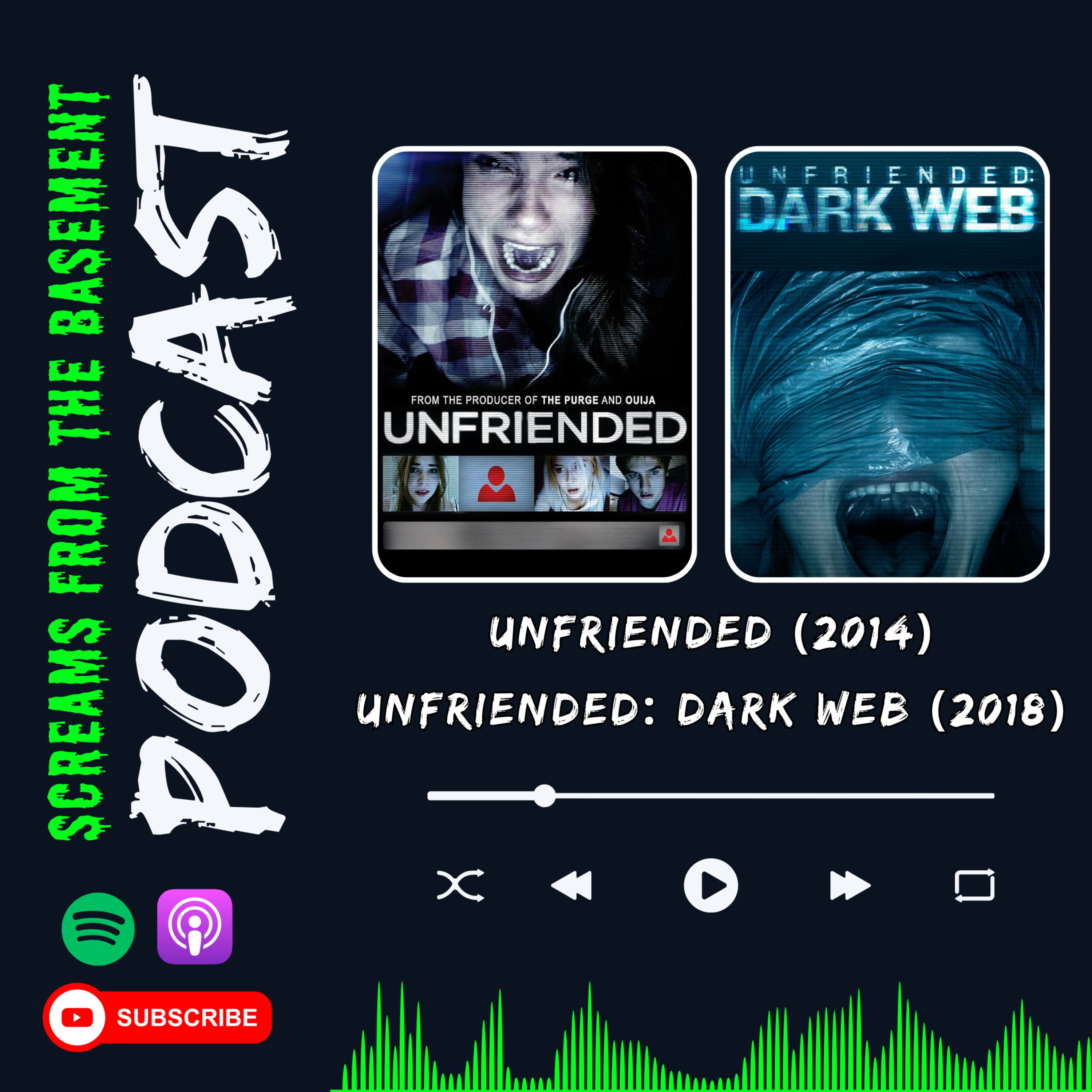 Unfriended (2015) & Unfriended: Dark Web (2018) episode artwork