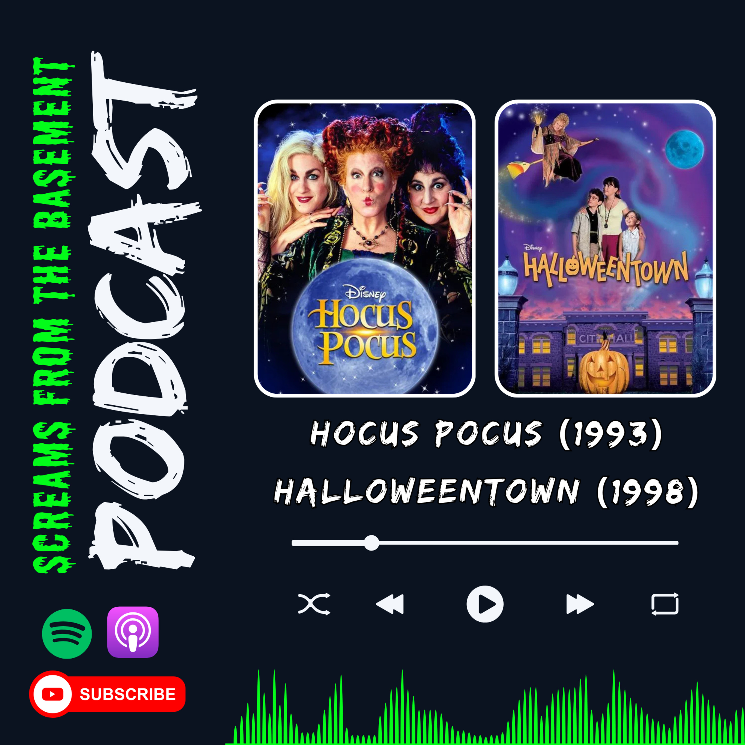 Hocus Pocus (1993) & Halloweentown (1998)