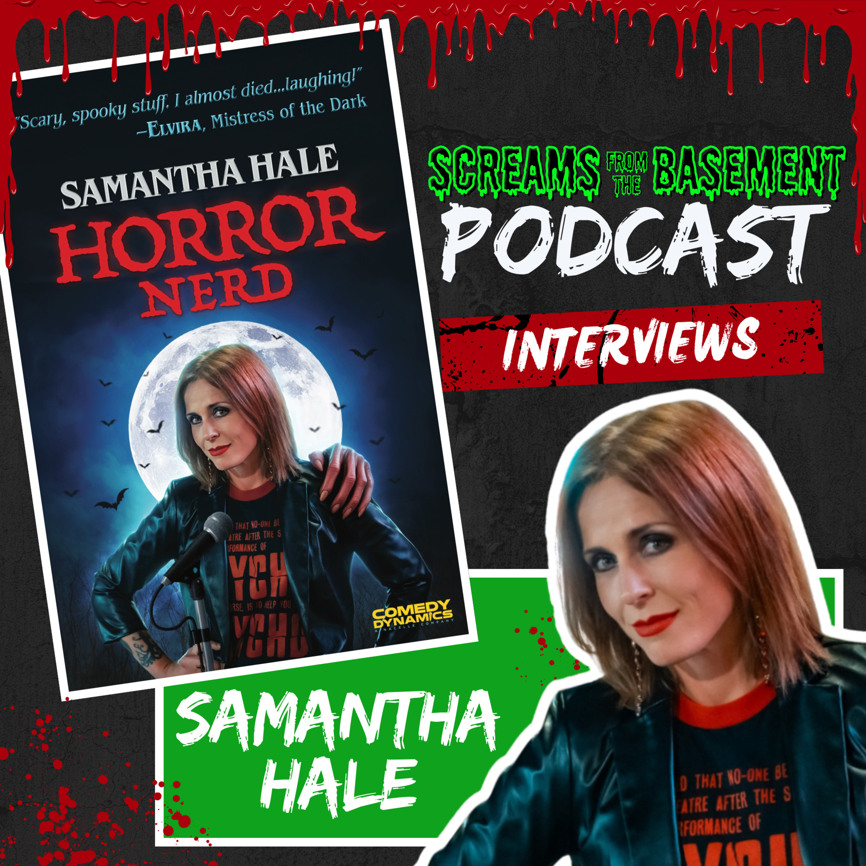 Samantha Hale: Horror Nerd INTERVIEW Comedian Samantha Hale episode artwork