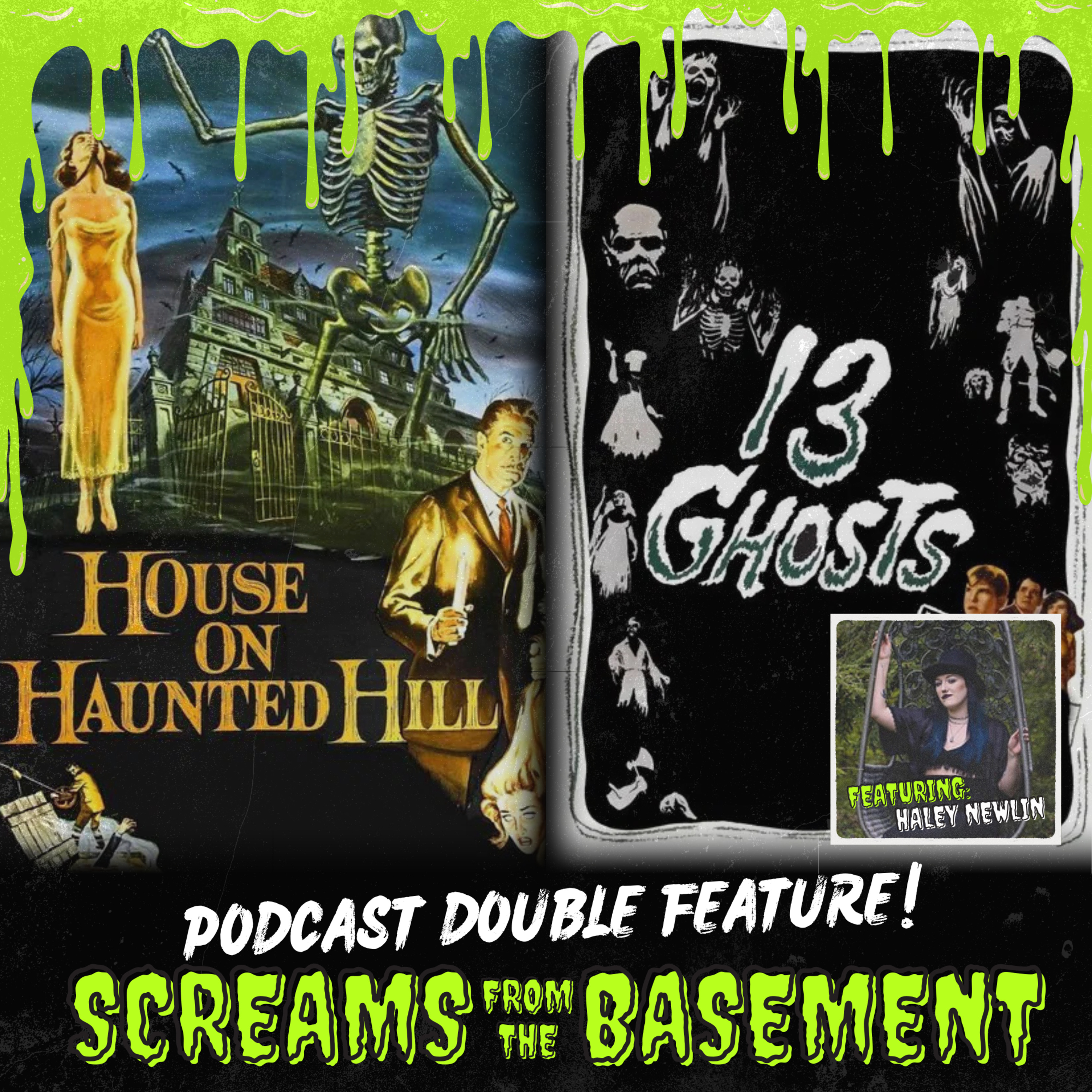 House on Haunted Hill (1959) & 13 Ghosts (1960) episode artwork