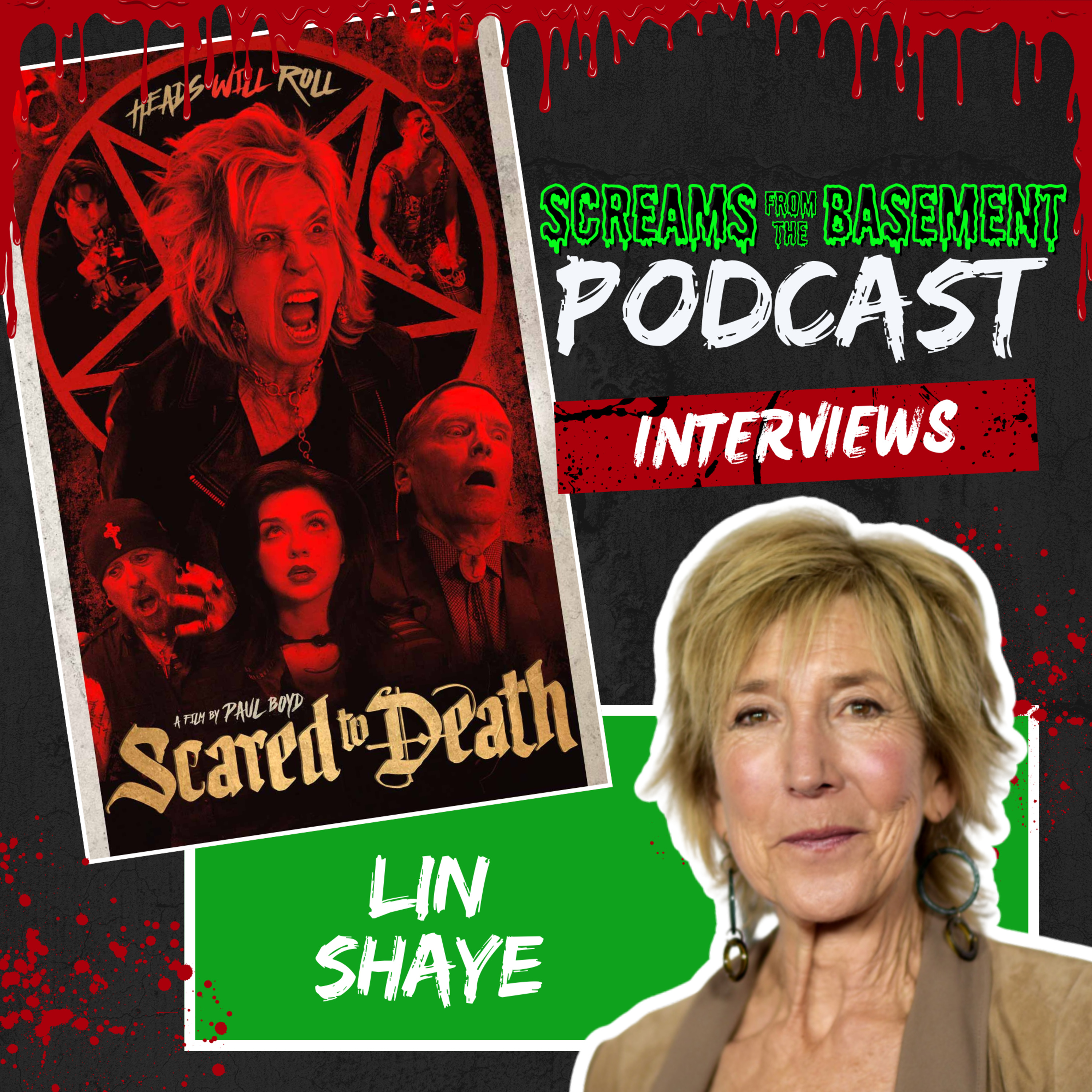 Lin Shaye INTERVIEW Scared to Death episode artwork