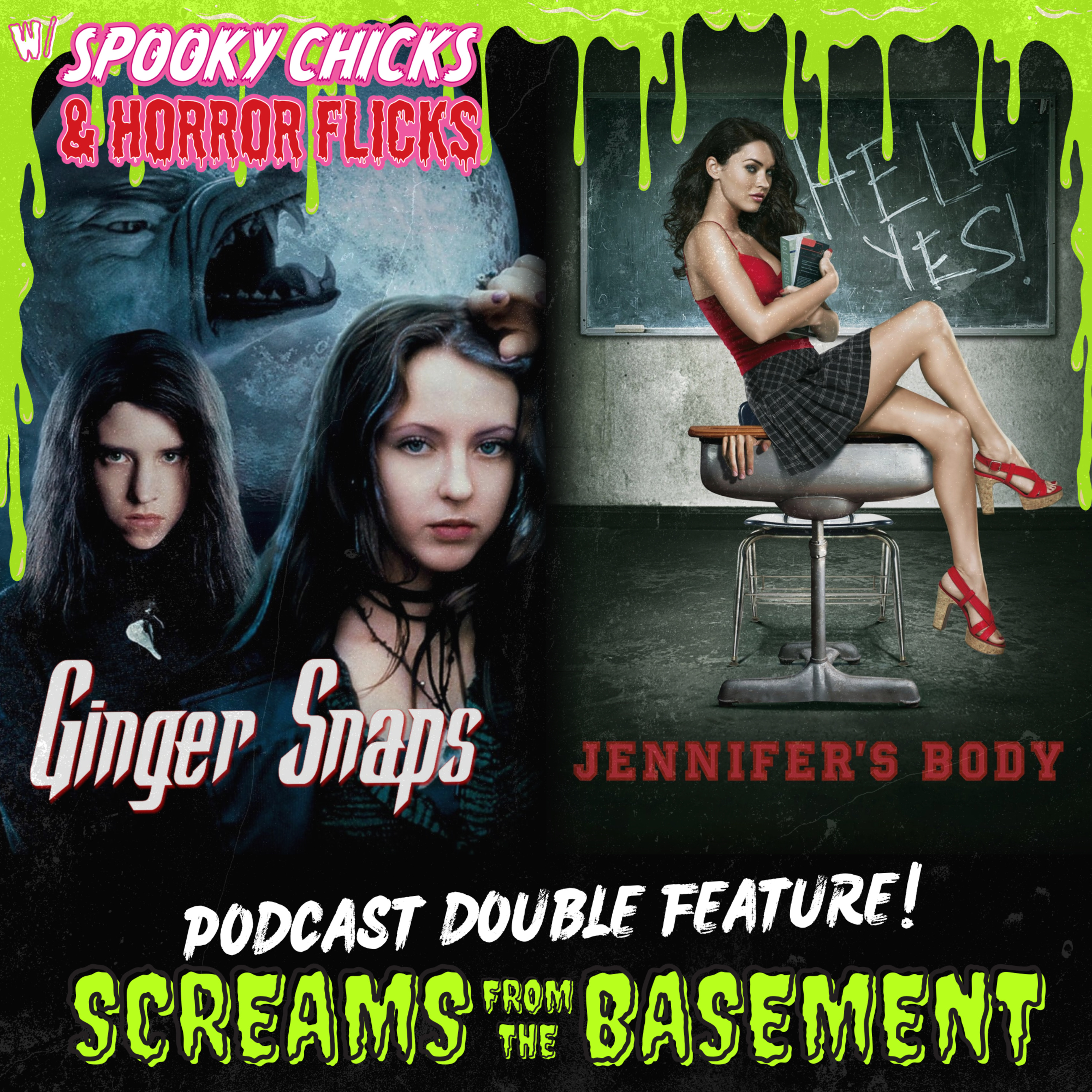 Ginger Snaps (2001) & Jennifer's Body (2009) w/ Spooky Chicks & Horror Flicks episode artwork