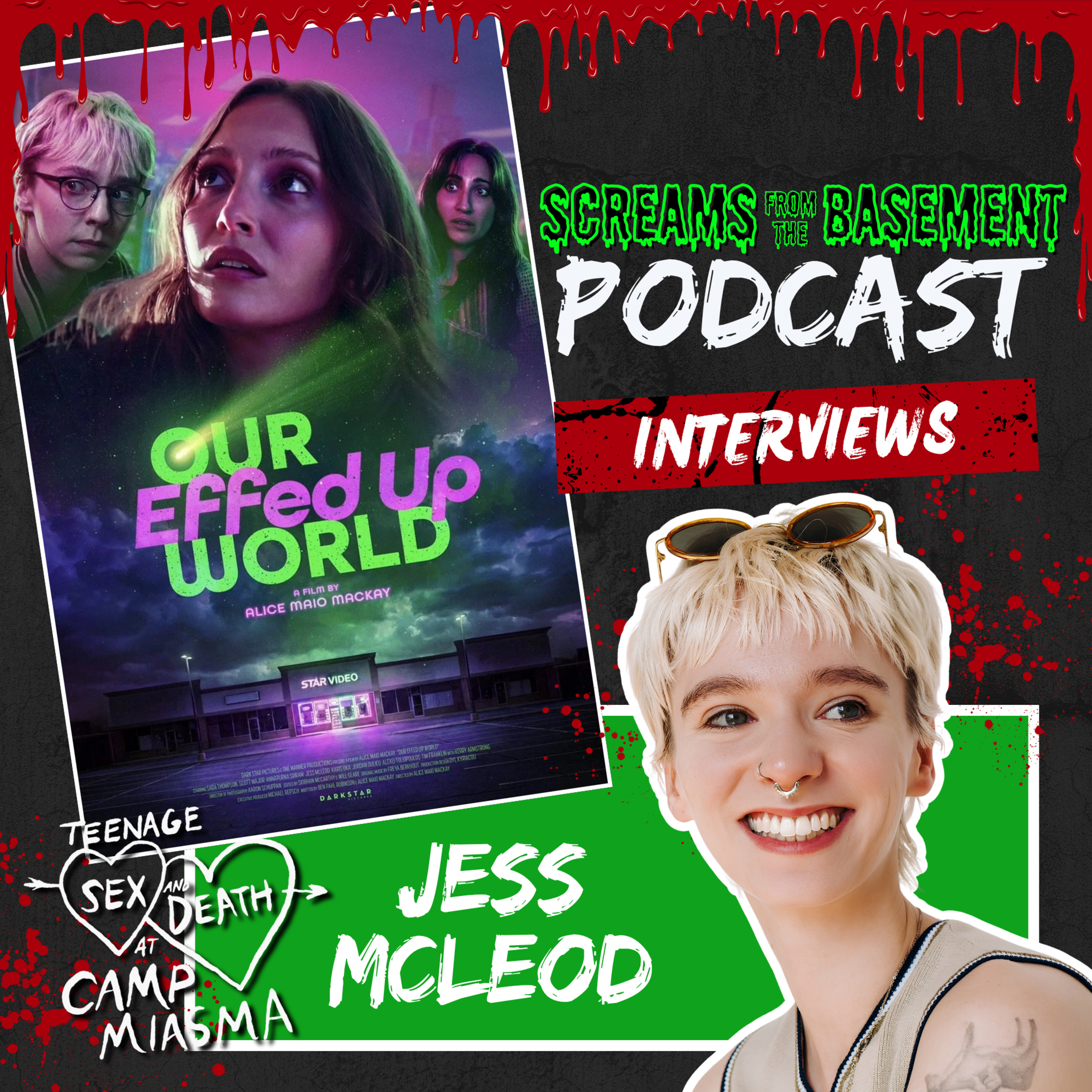 Jess McLeod INTERVIEW She's Nonbinary | Our Effed Up World | Fantasia 2026 episode artwork