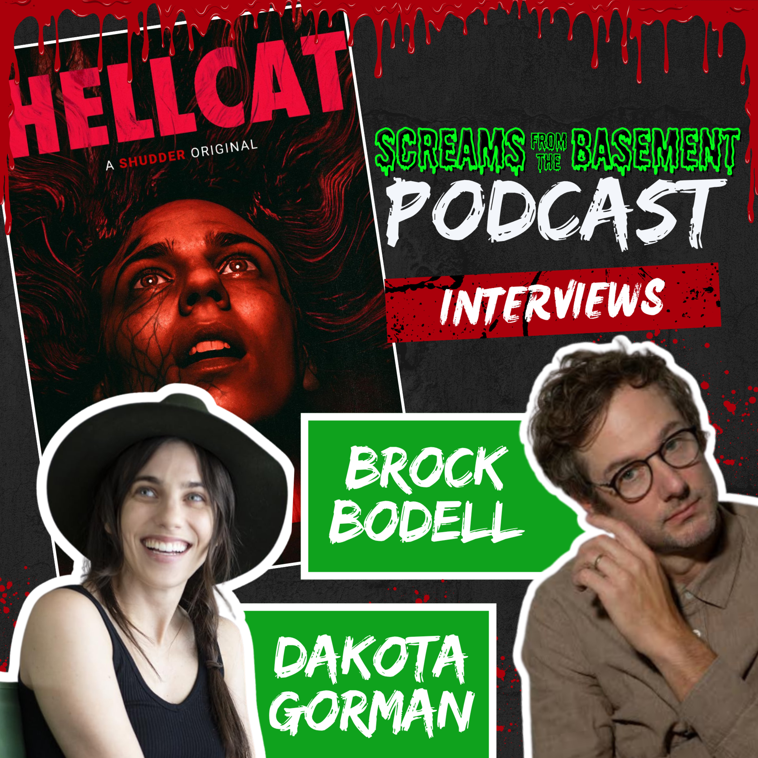 HELLCAT Director Brock Bodell and Actress Dakota Gorman INTERVIEW episode artwork