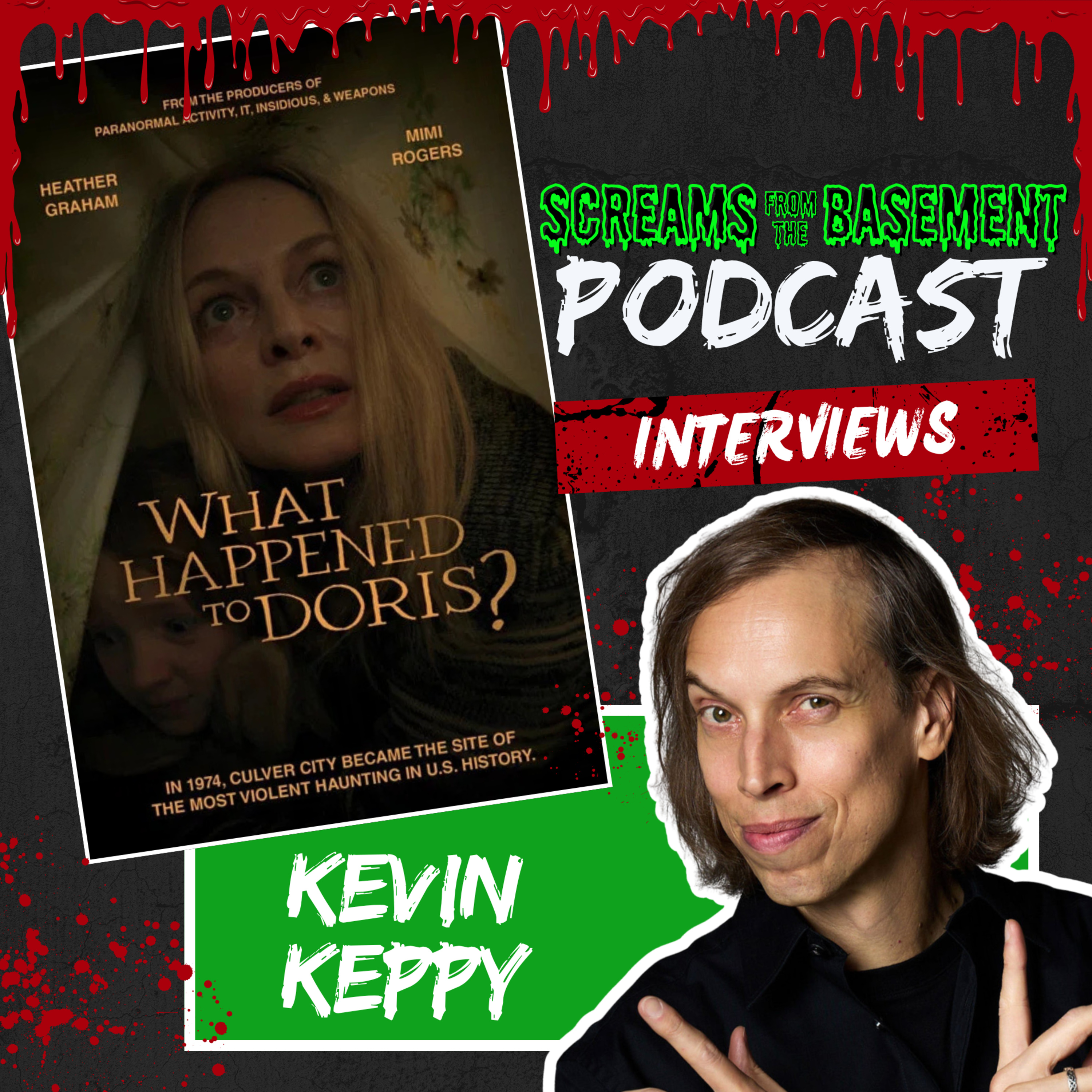 Kevin Keppy INTERVIEW Smile, Cabinet of Curiosities, What Happened to Doris? episode artwork