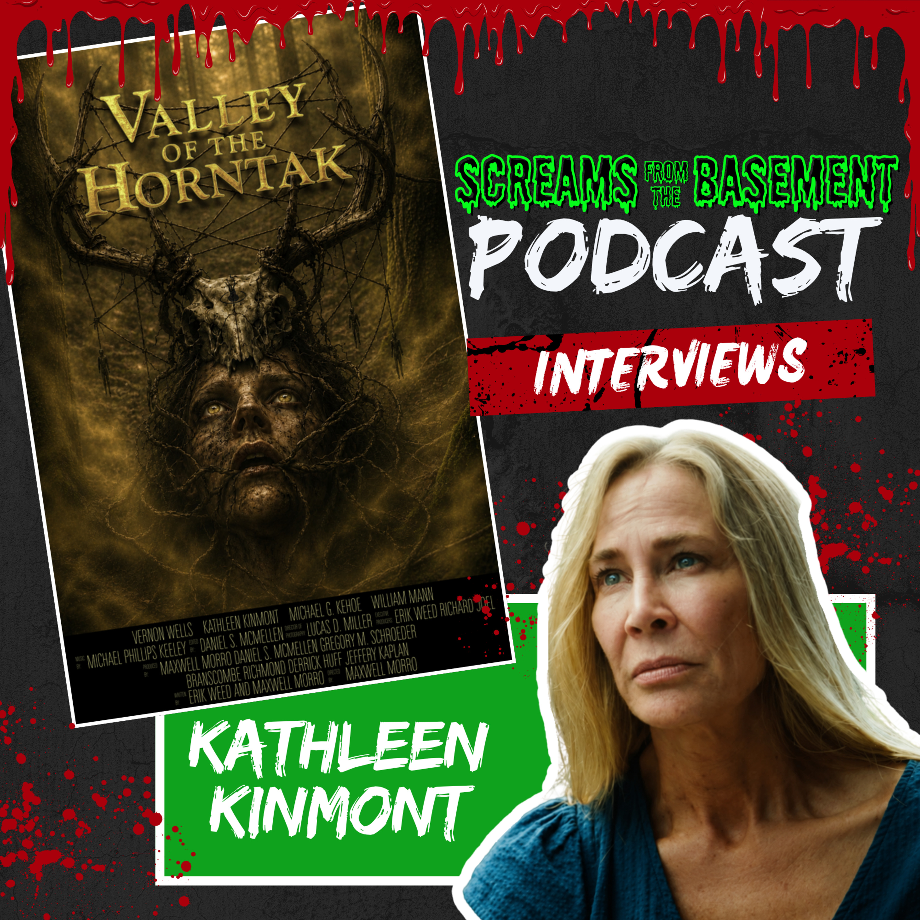 Kathleen Kinmont INTERVIEW Halloween 4, Bride of Re-Animator, Valley of the Horntak episode artwork