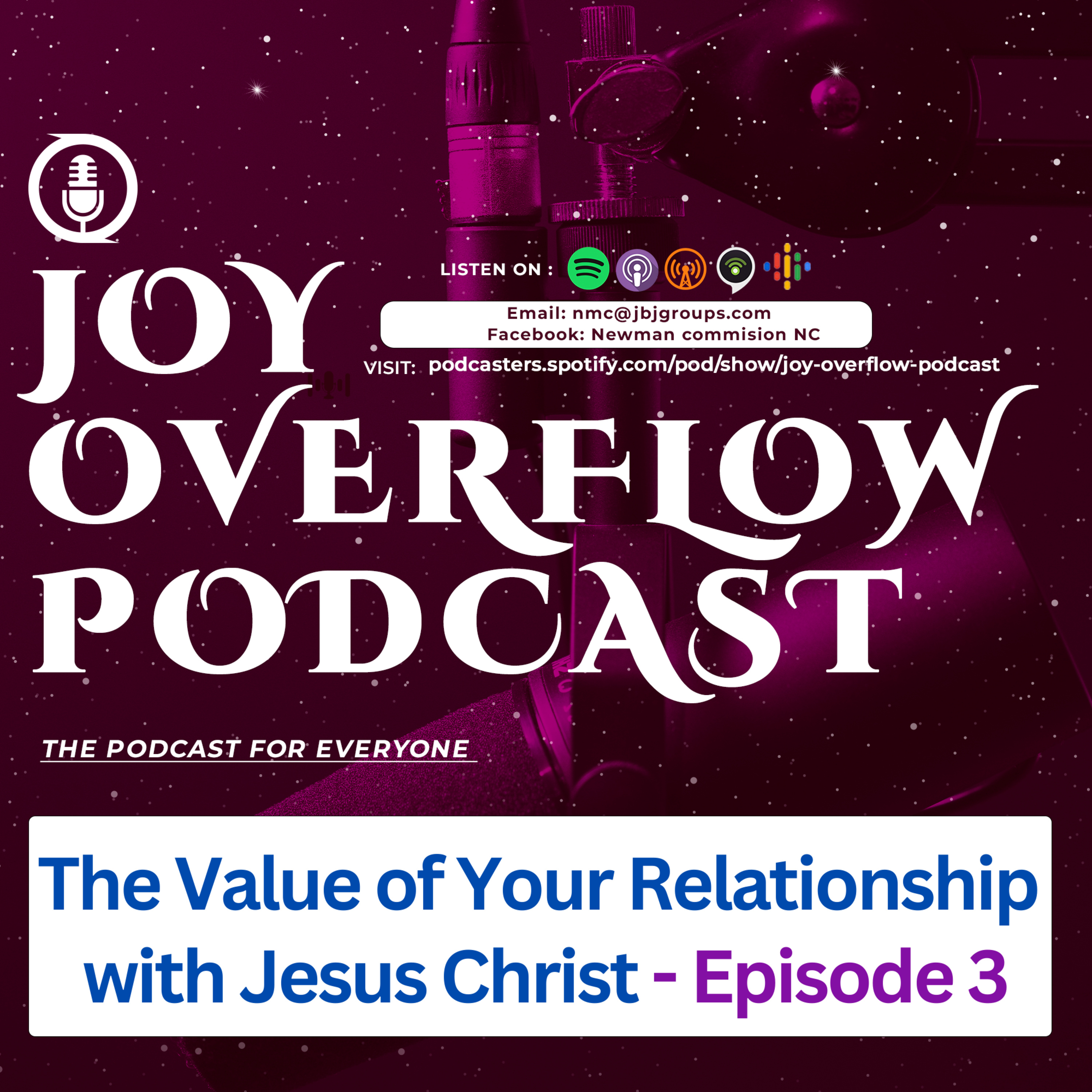The Value of Your Relationship with Jesus Christ - Episode 3 episode artwork