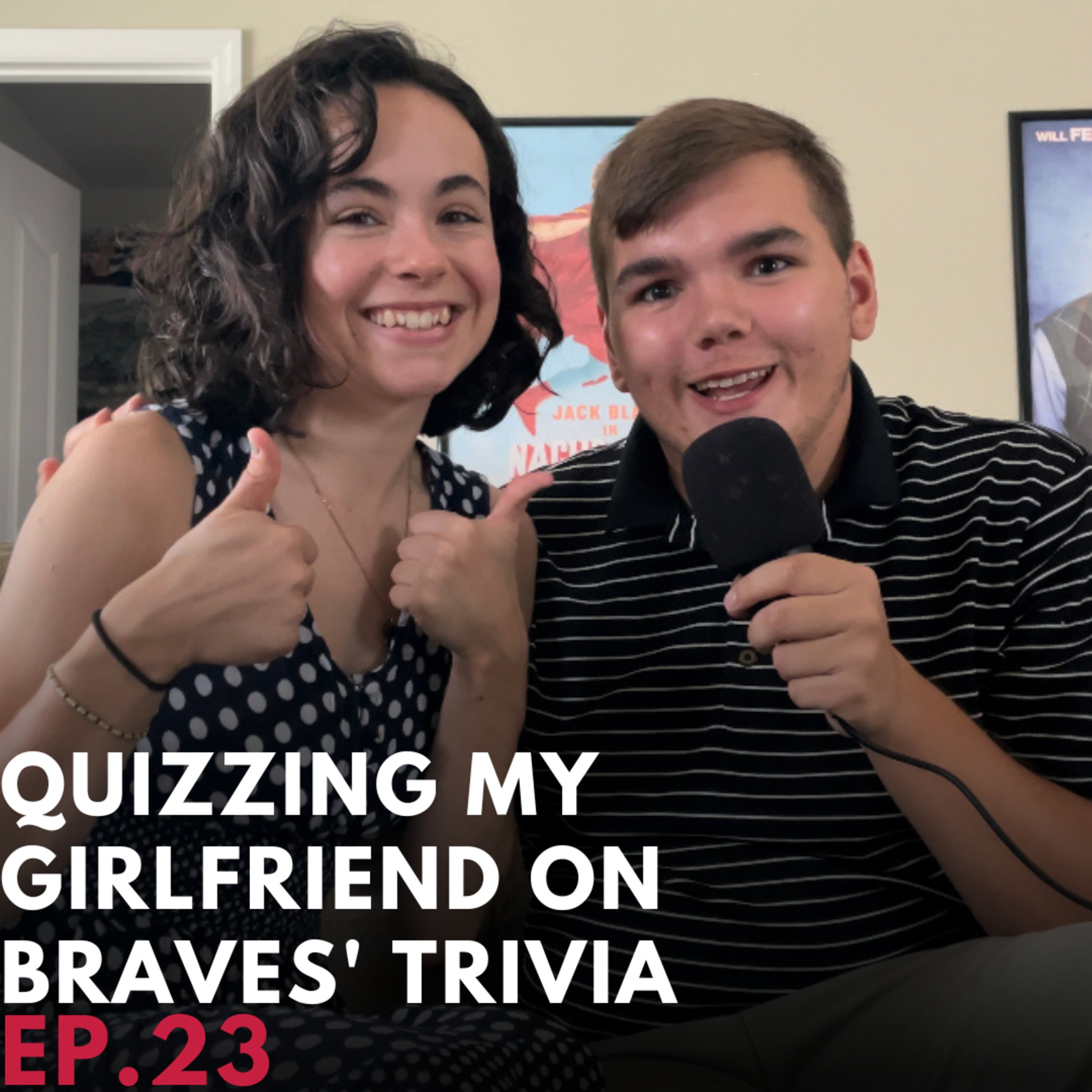 Quizzing my GIRLFRIEND on Braves' trivia! Ep.23