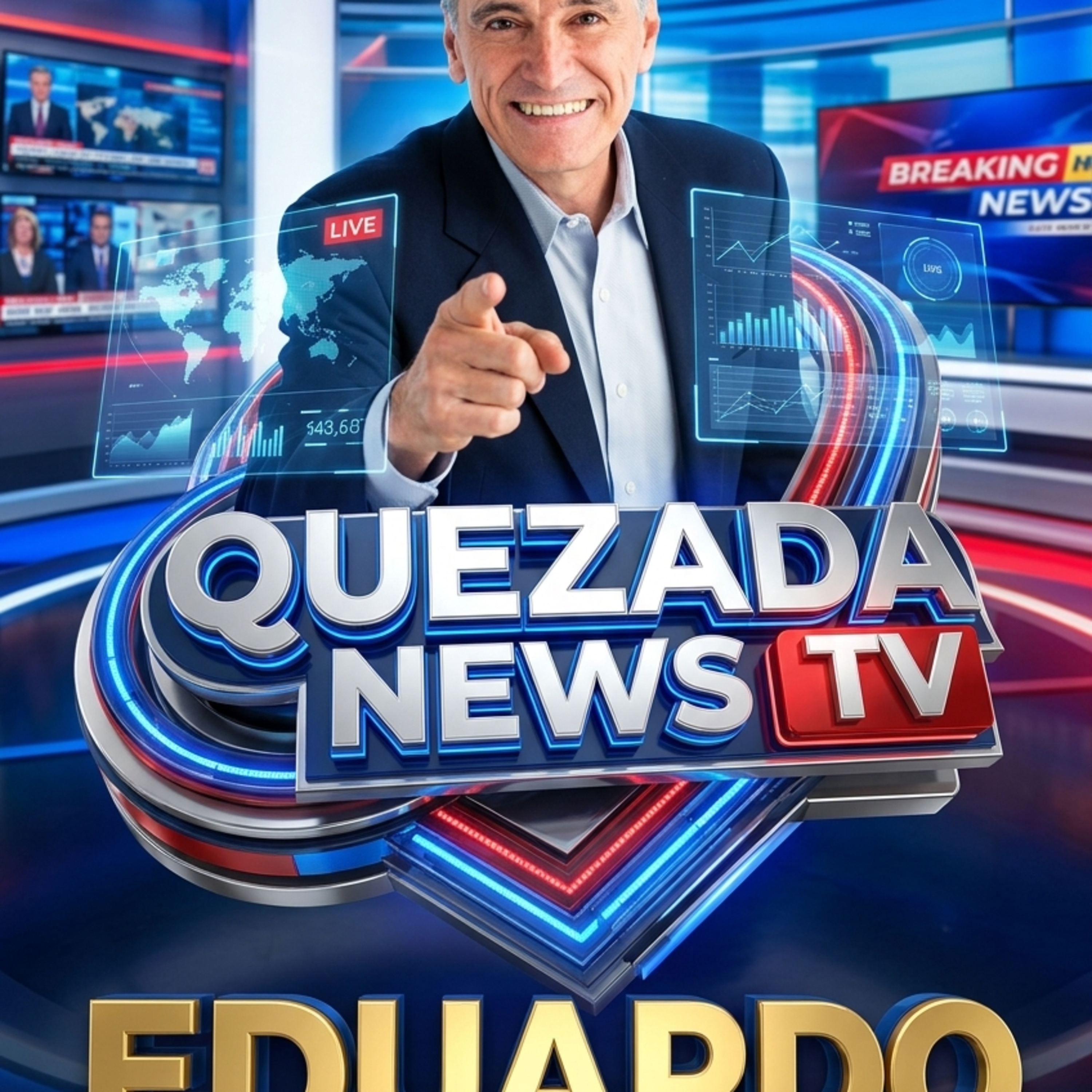 News Noticias Podcasr Mato 4, 2026 Quezada News TV (Eduardo y Ximena) episode artwork