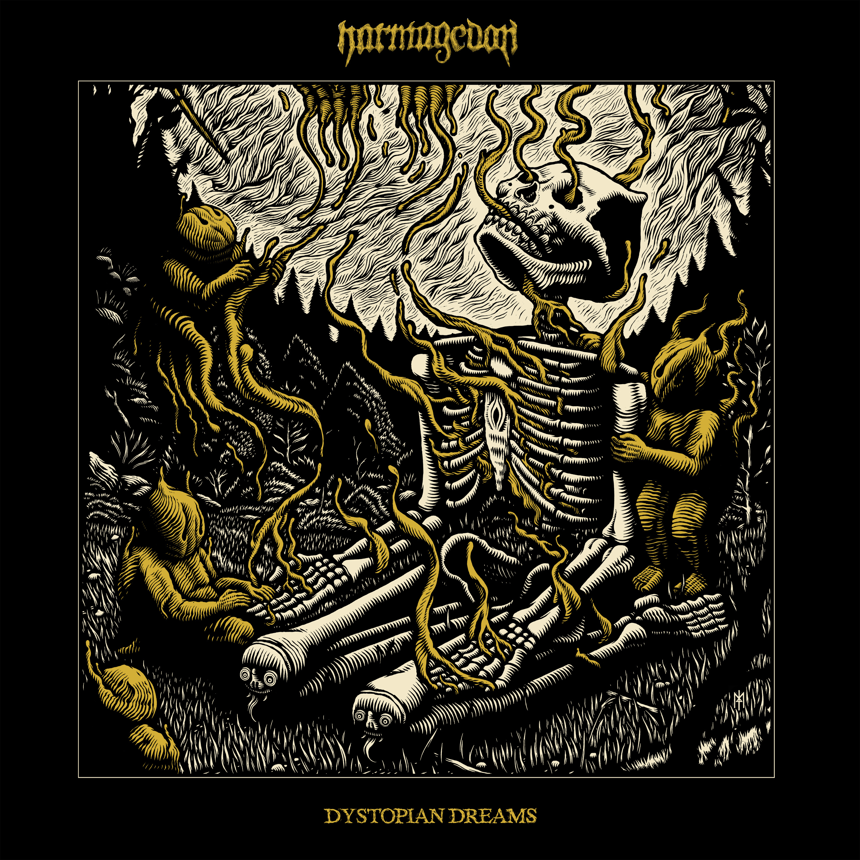 ALBUM REVIEW: Harmagedon - Dystopian Dreams episode artwork