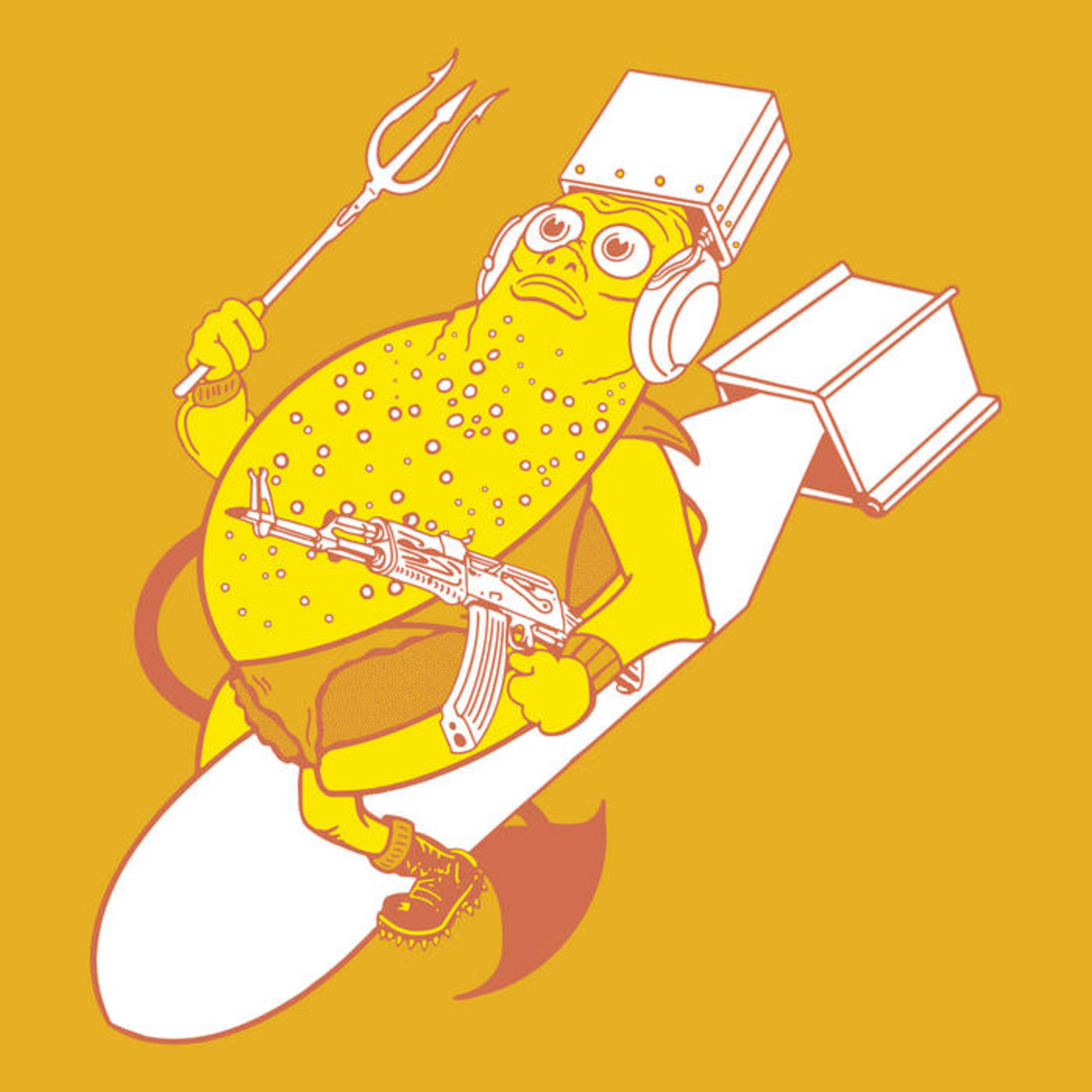 ALBUM REVIEW: Rickshaw Billie's Burger Patrol - Big Dumb Riffs  episode artwork