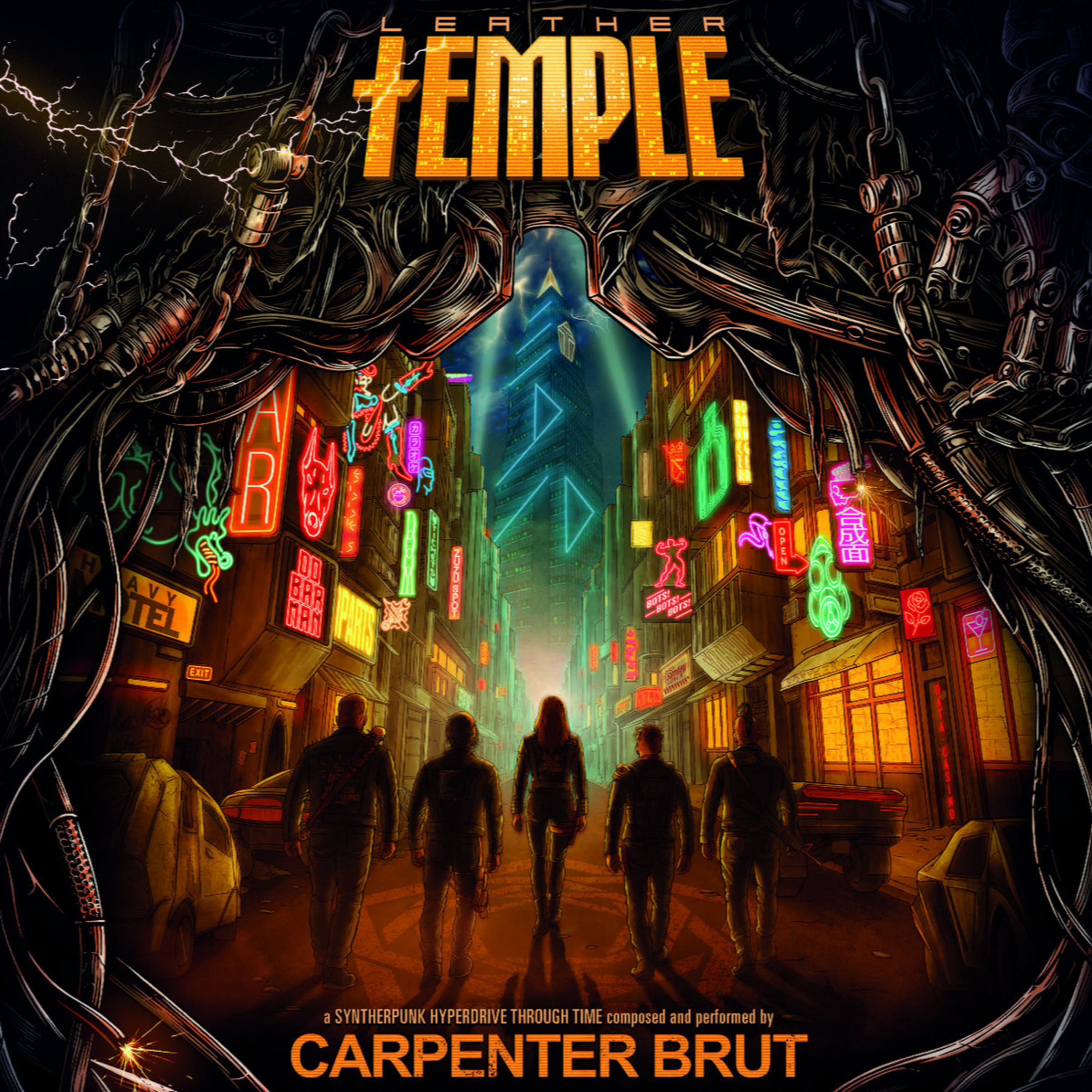 ALBUM REVIEW: Carpenter Brut - Leather Temple episode artwork