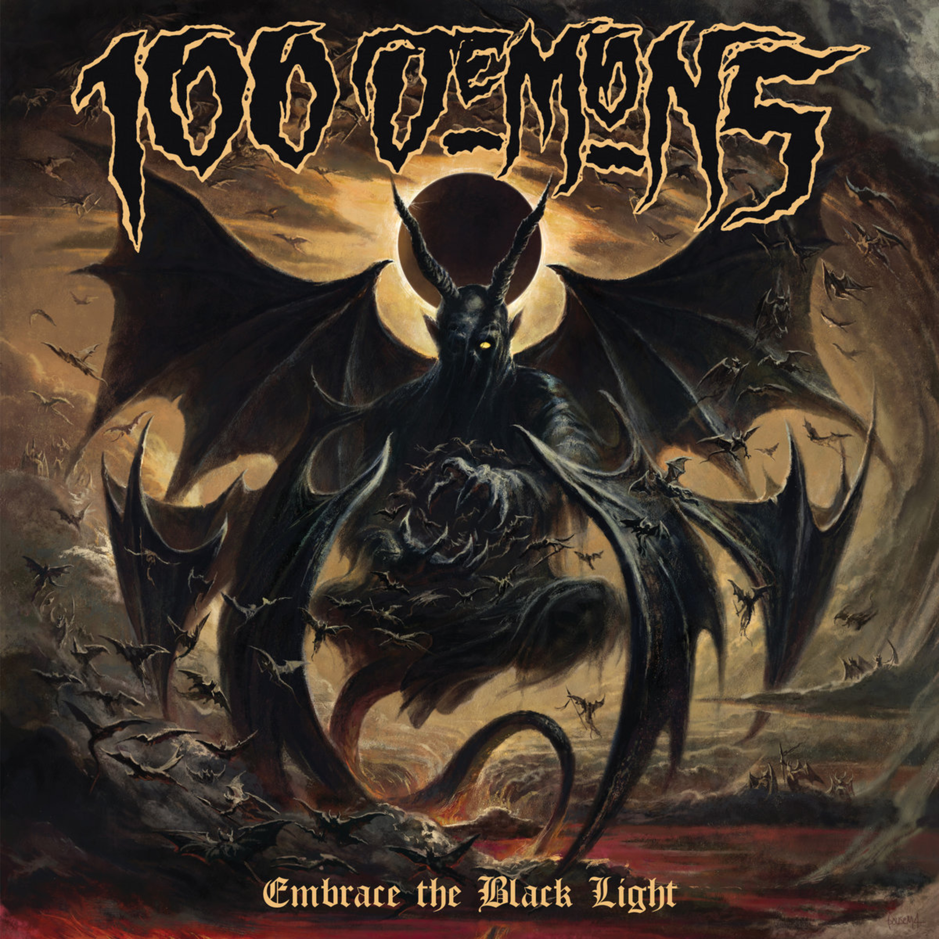 ALBUM REVIEW: 100 Demons - Embrace the Black Light  episode artwork