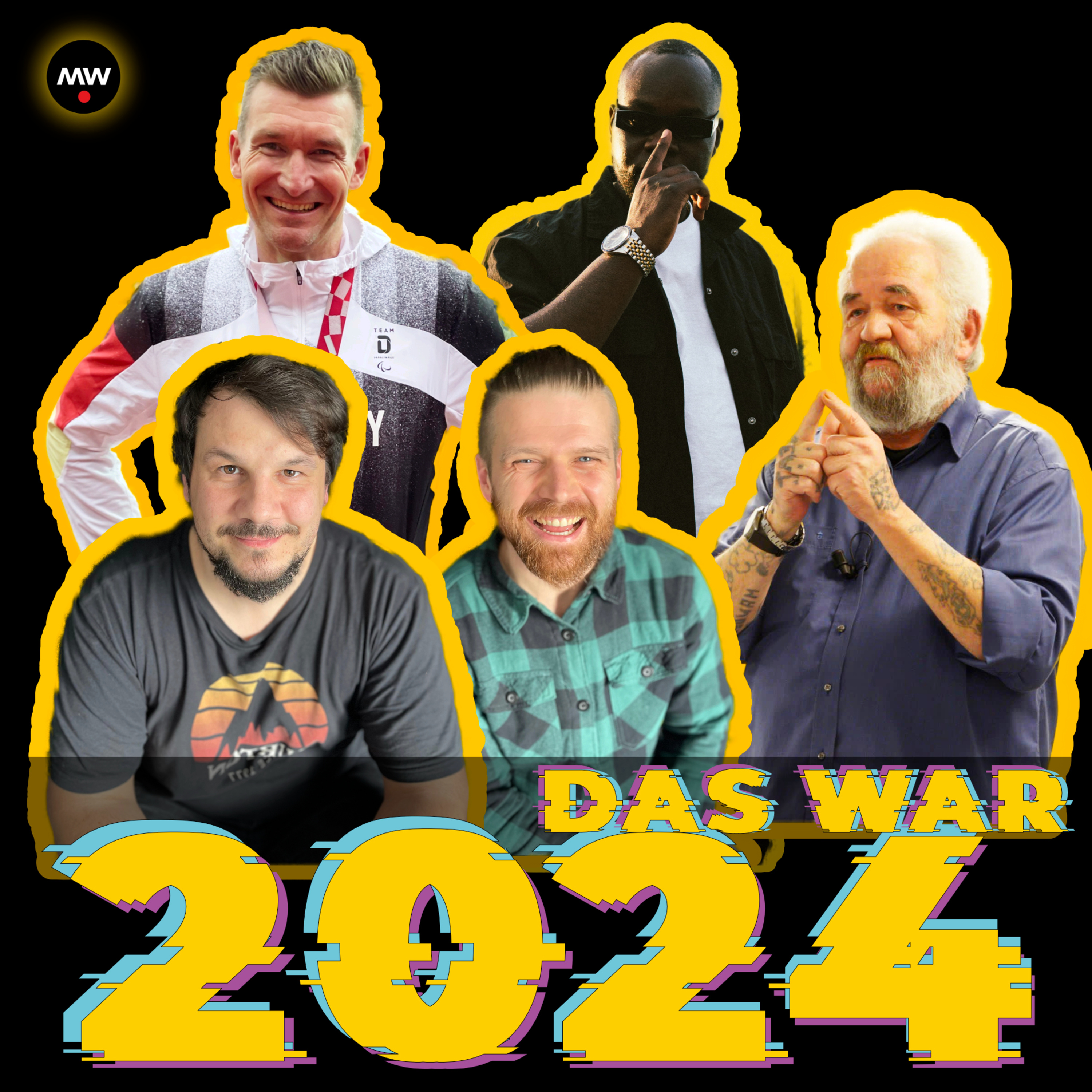 die Macht der Worte das war 2024 mit Matthias Schindler, Suggar mmfk, Wilhelm Buntz, CVENT, Geistestaufe, Foxy P1 Syndrom,  episode artwork