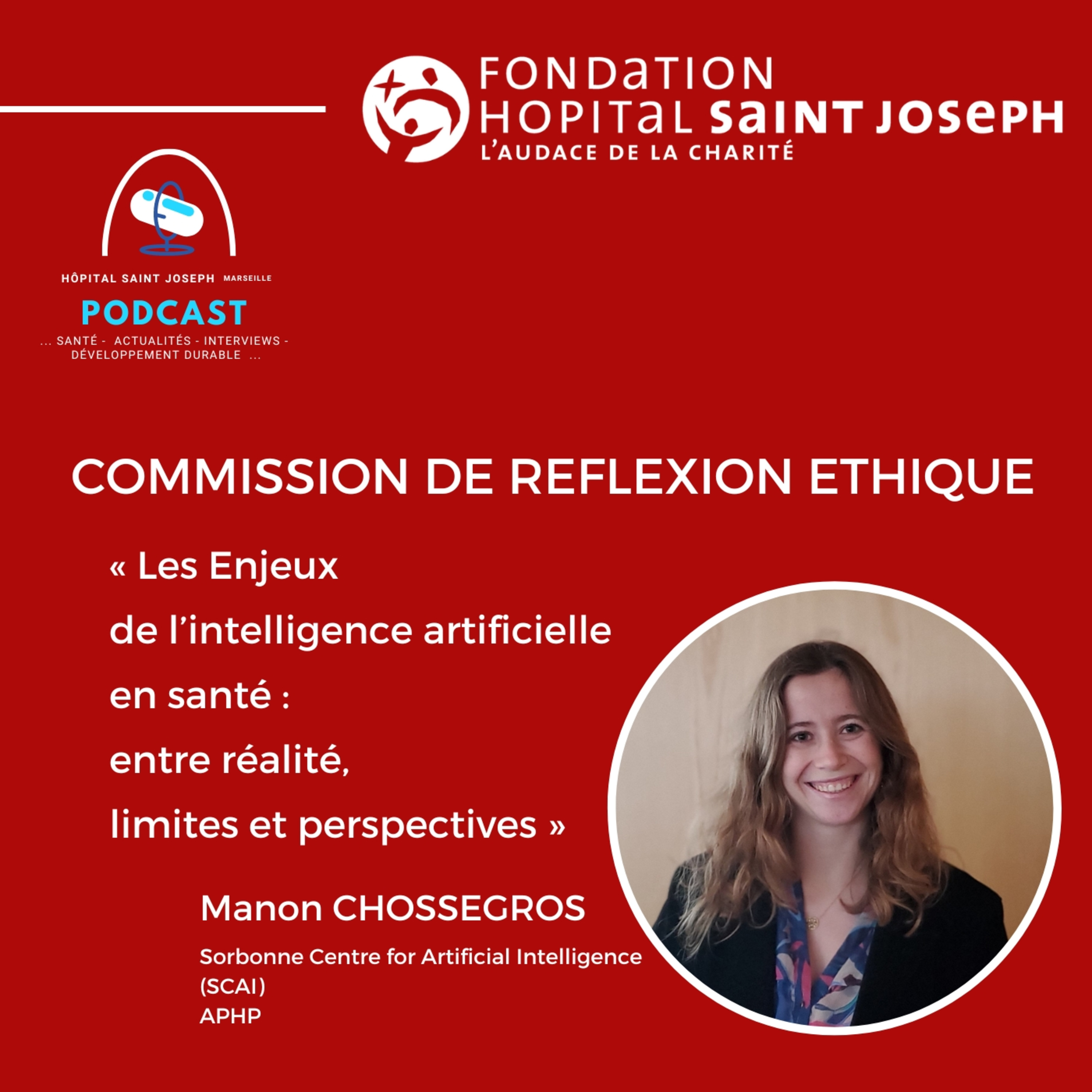 Les enjeux de l'intelligence artificielle en santé : entre réalité, limites et perspectives - Manon Chossegros