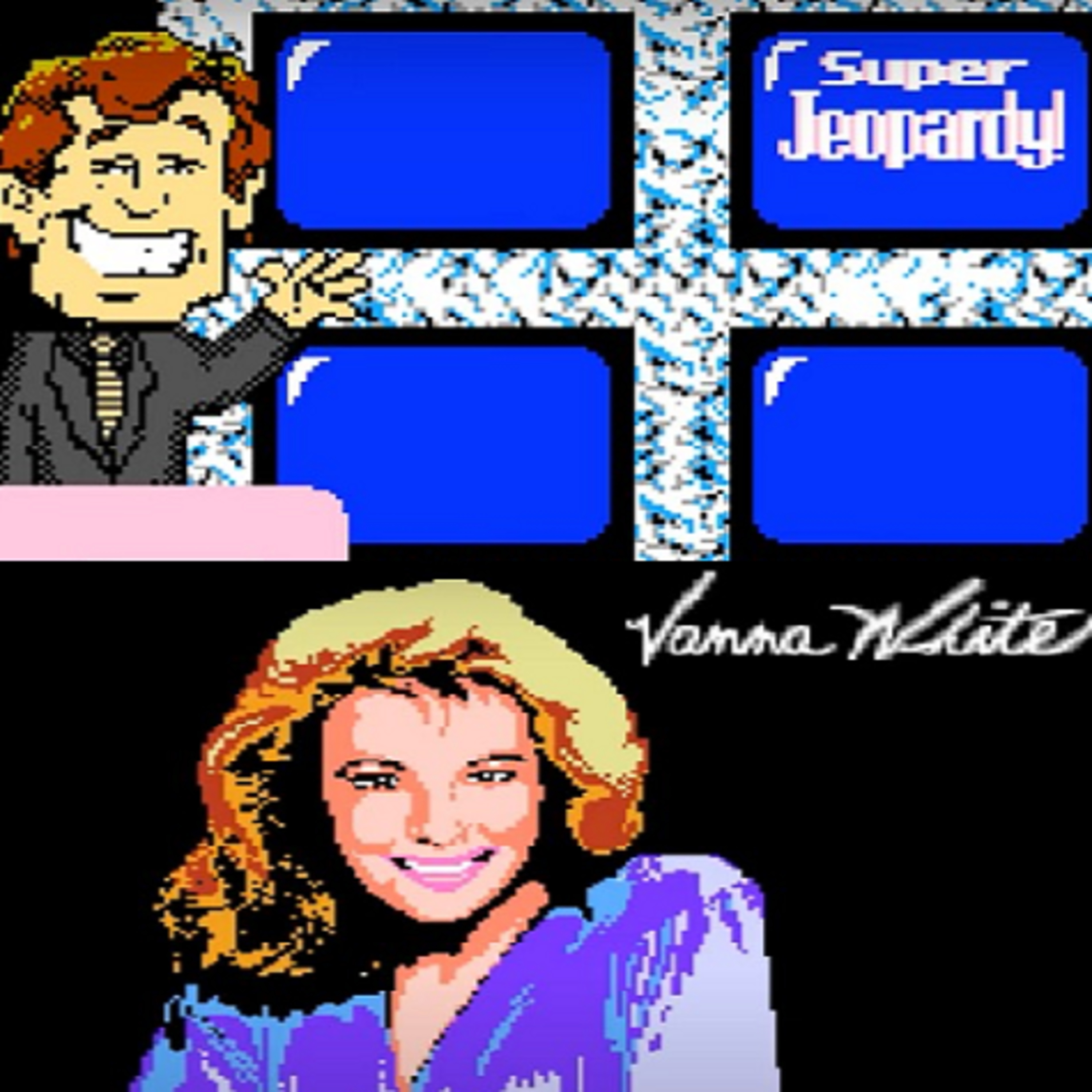 Absolute Nintendo - Talking Super Jeopardy & Wheel of Fortune featuring Vanna White on NES