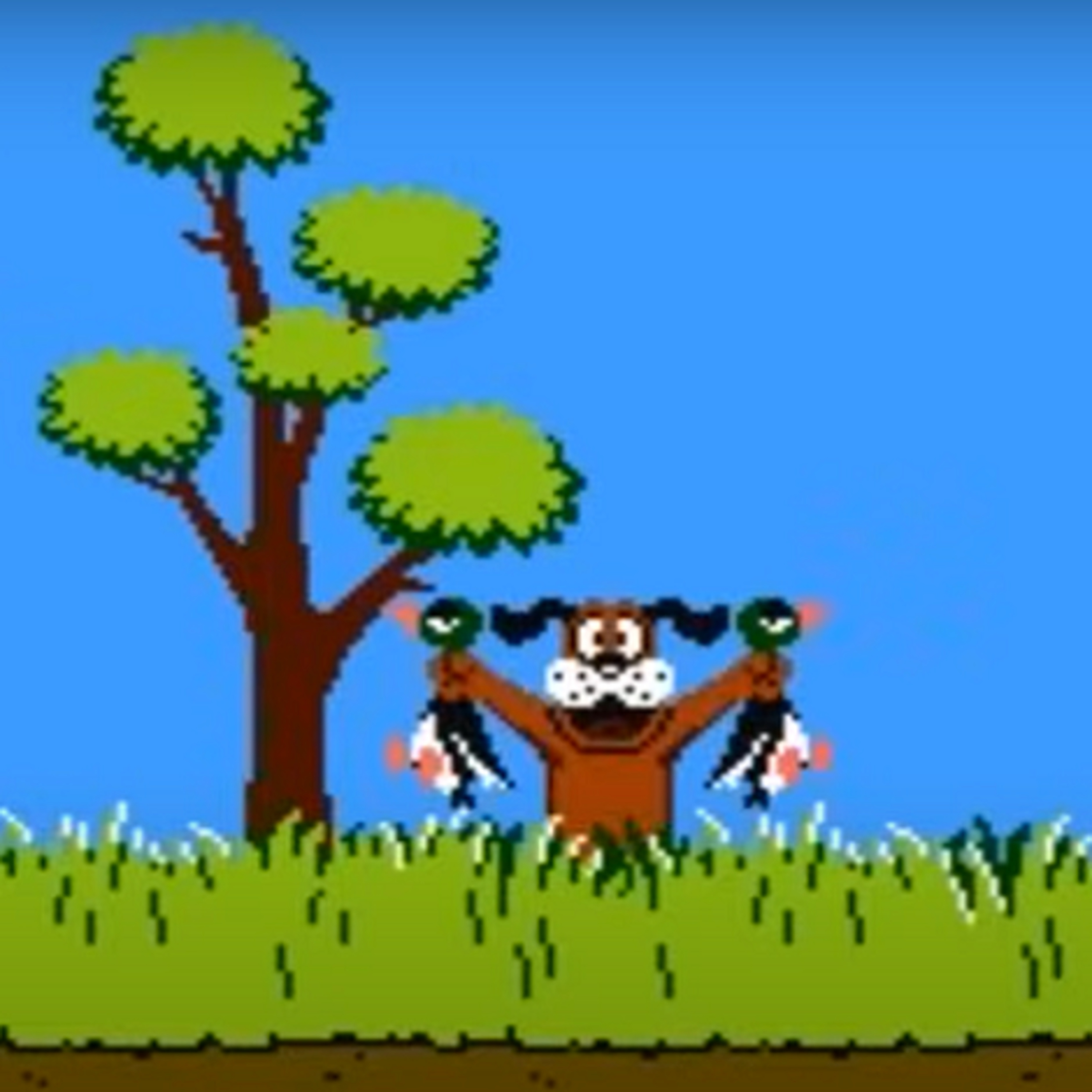 Absolute Nintendo - Duck Hunt & Barker Bill's Trick Shooting on NES