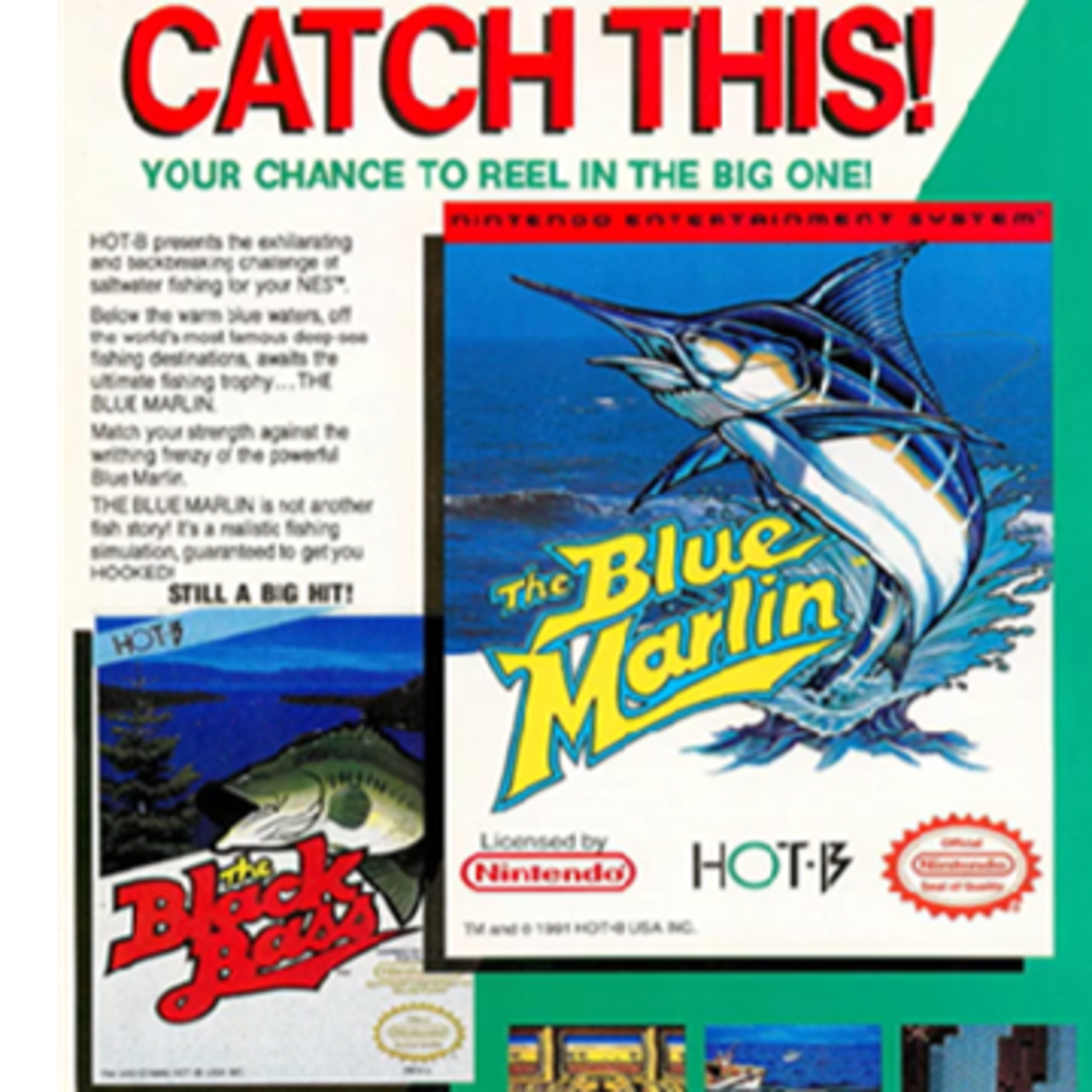 Absolute Nintendo - The Black Bass & The Blue Marlin on NES episode artwork