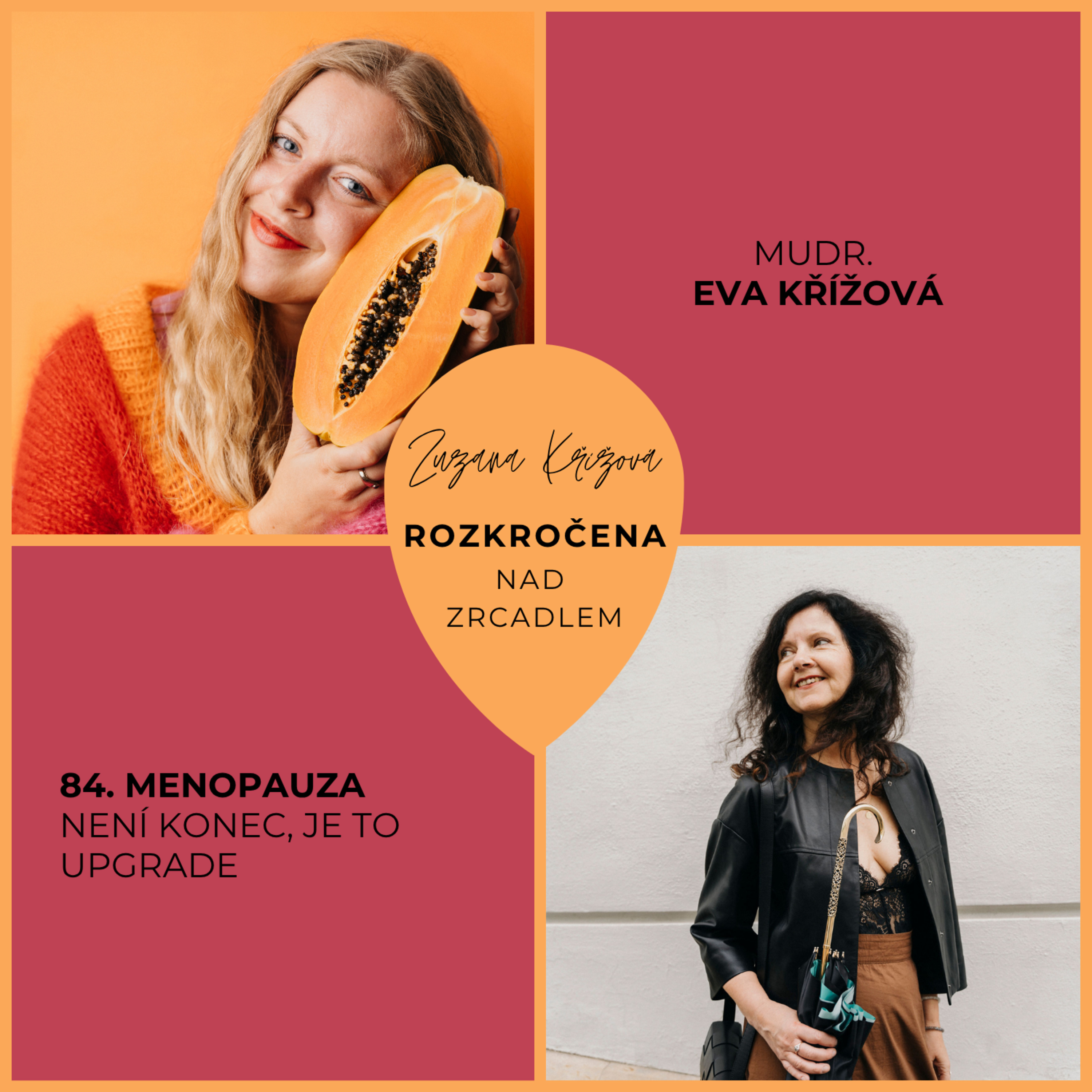 Rozkročena nad zrcadlem