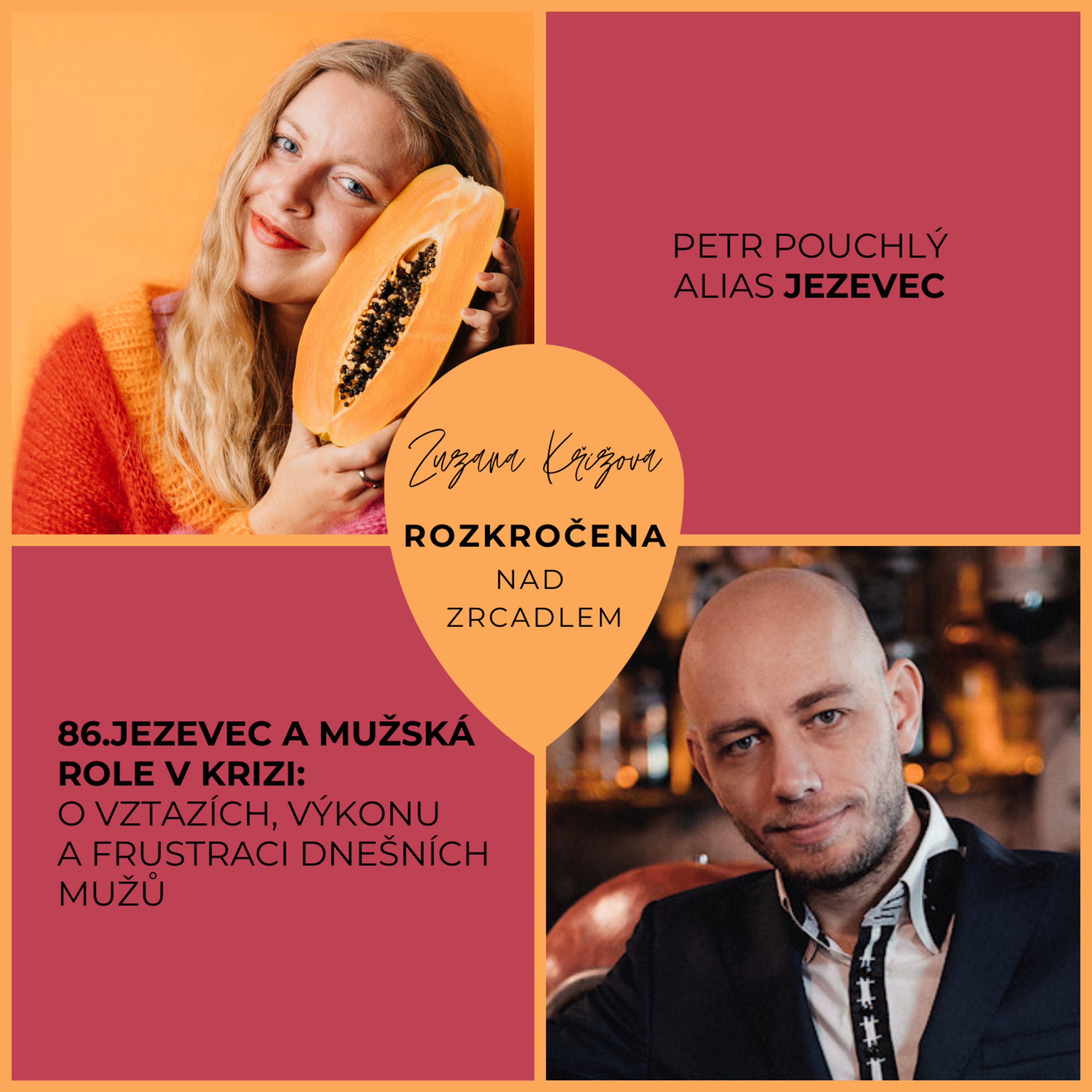 Rozkročena nad zrcadlem