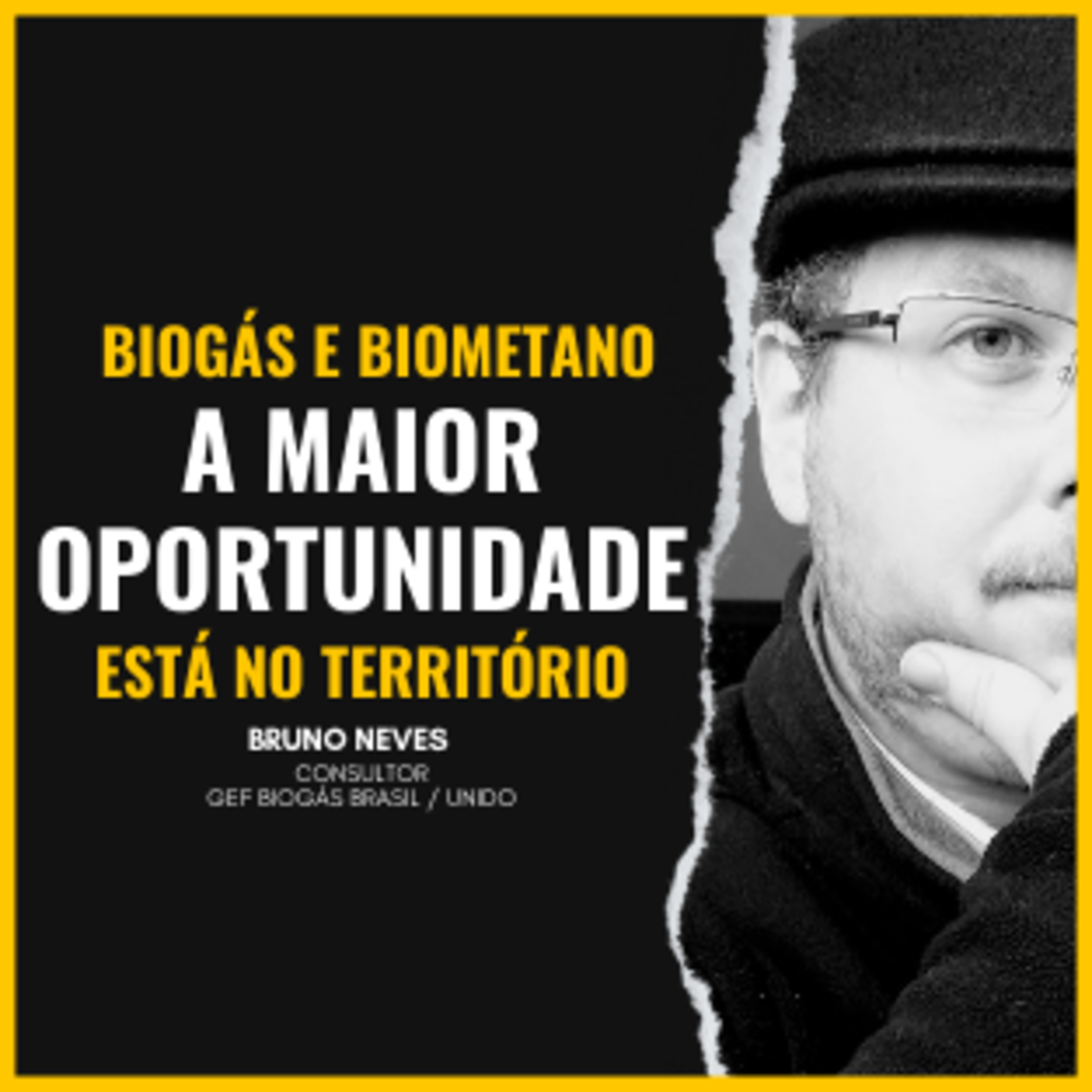 ONDE ESTÃO AS MAIORES OPORTUNIDADES COM BIOGÁS E BIOMETANO? (Bruno Neves) | Dr. Biogas PodCast episode artwork