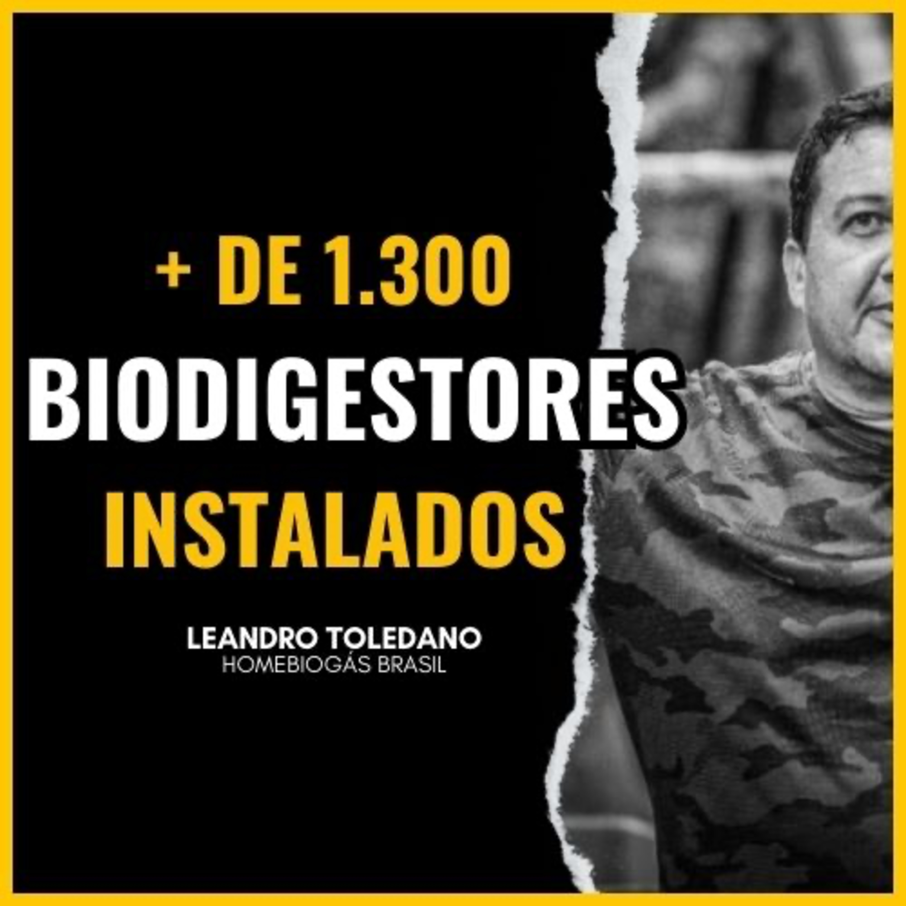 HOMEBIOGAS | BIOGÁS gás de GRAÇA tudo o que precisa saber (Leandro Toledano | Dr.biogas PodCast) episode artwork