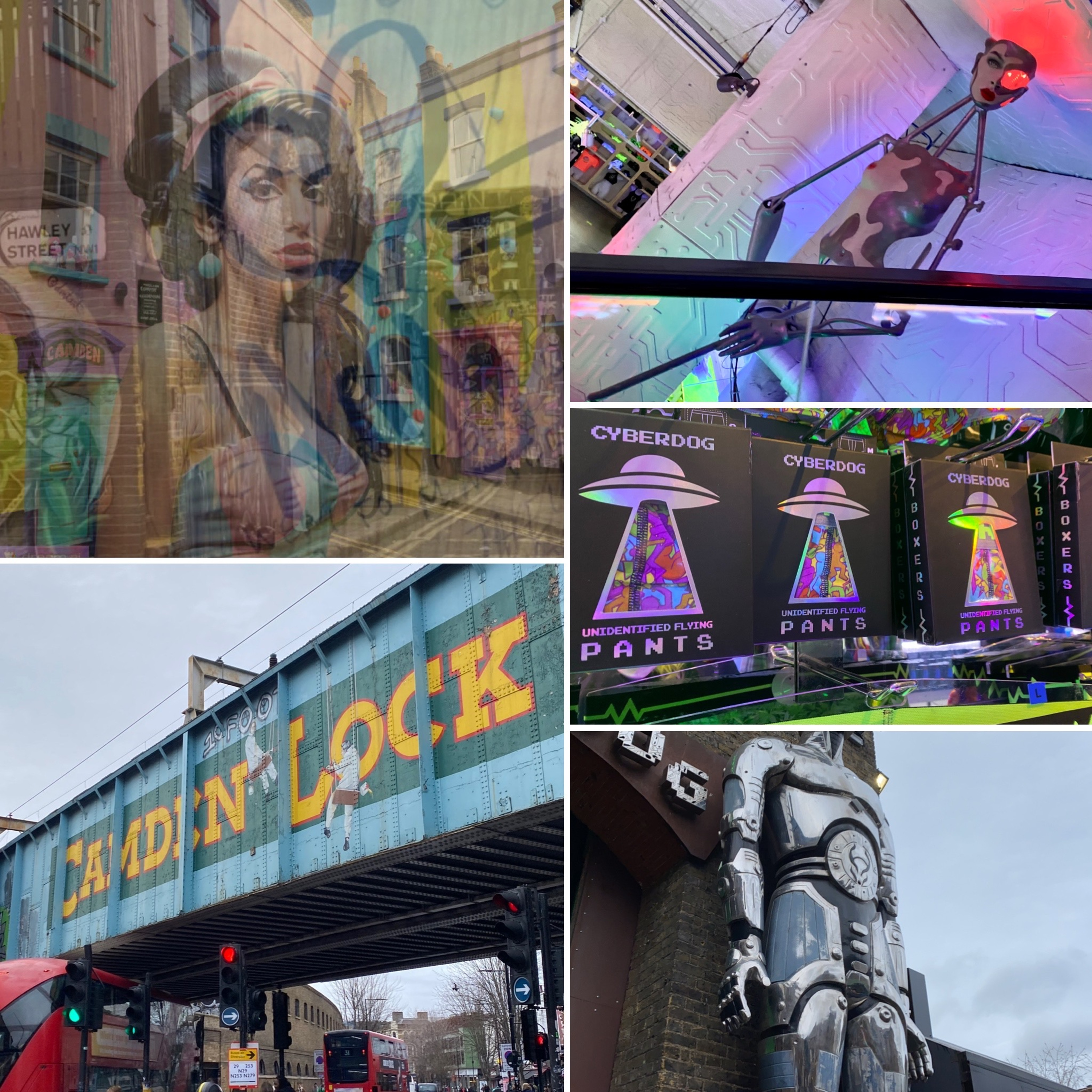 From the Vault - Camden Town: Where Amy Winehouse Rocked & The Cyberdog Store Raves in Bright Neon Colors! 🎤🛸