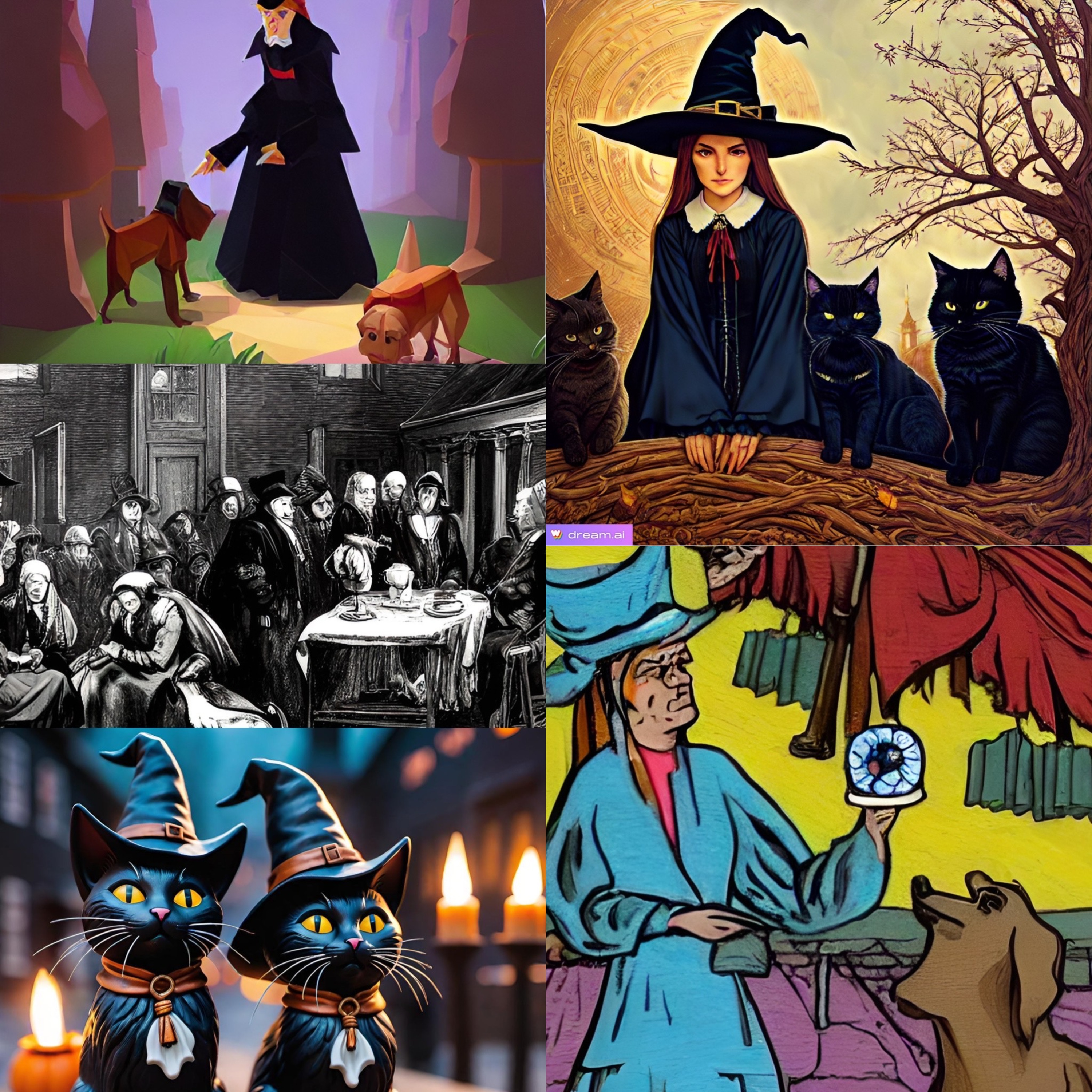 From Witch Cakes to Familiar Felines: The Shadows of Salem's Animal and Pet Witnesses