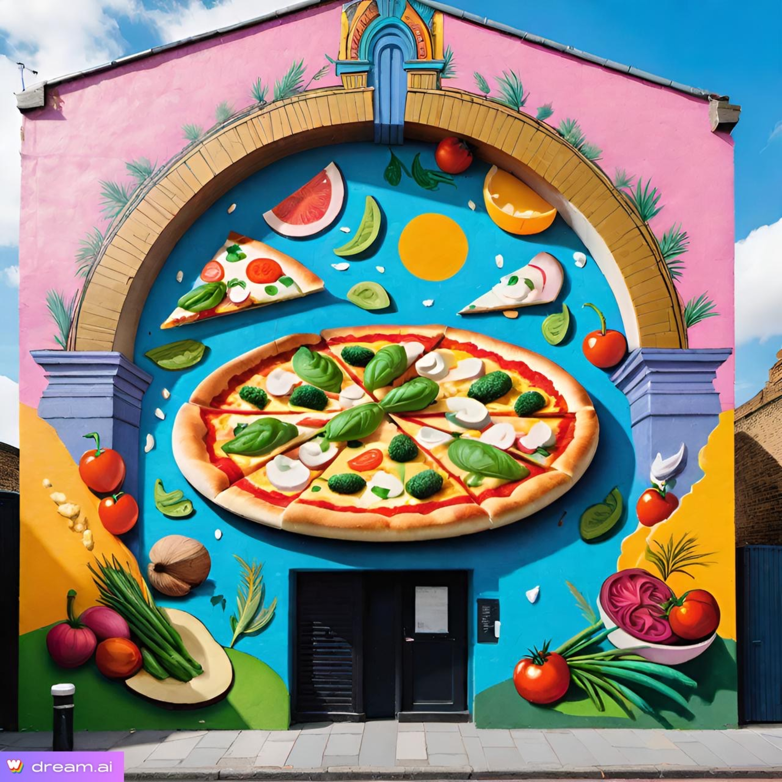 🍕Random Ventures Foodie-sode London's Coconut Cheese Pizza Delight