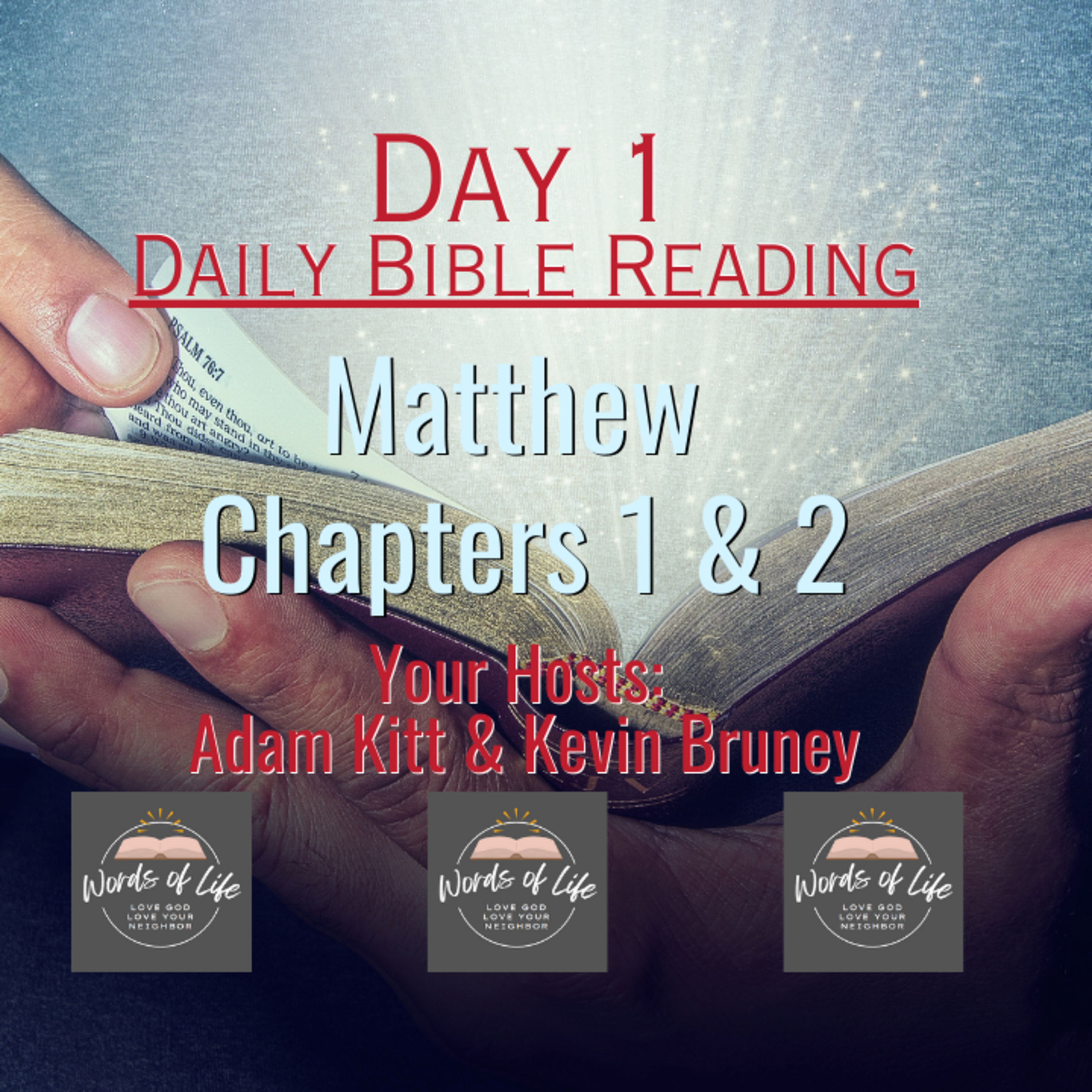 Daily Bible Reading Day 1 - Matthew Chapters 1 & 2 episode artwork