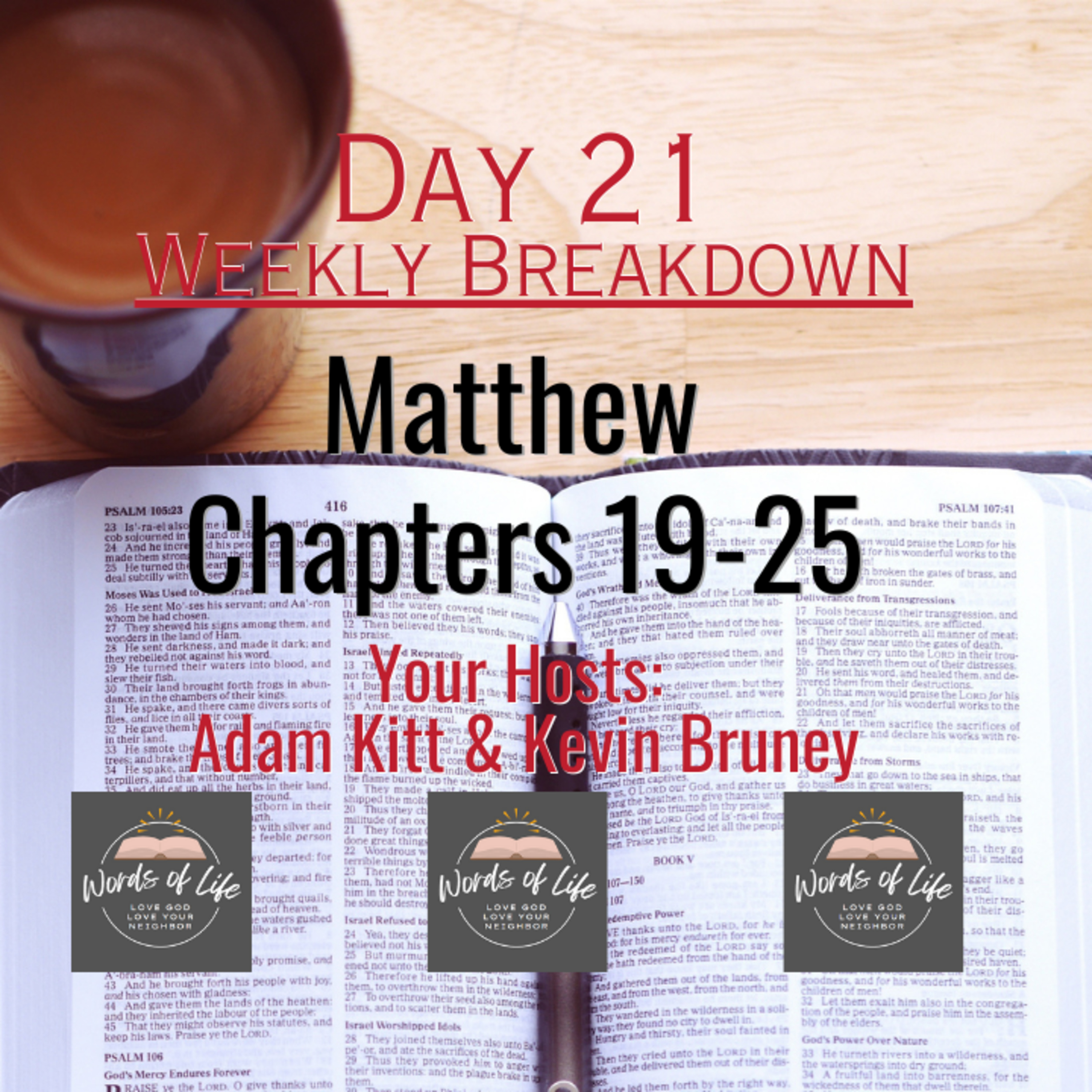 What Can We Learn From Jesus? Weekly Recap - Matthew 19-25 episode artwork