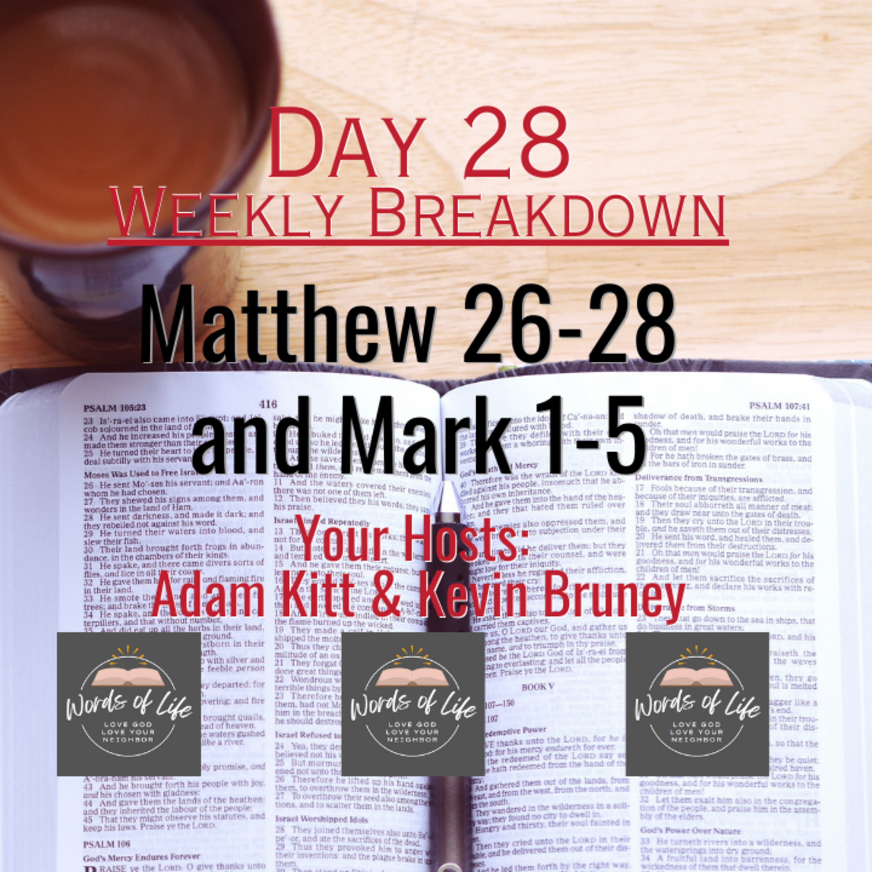 The Final Days of Jesus... Day 28 - Weekly Recap episode artwork