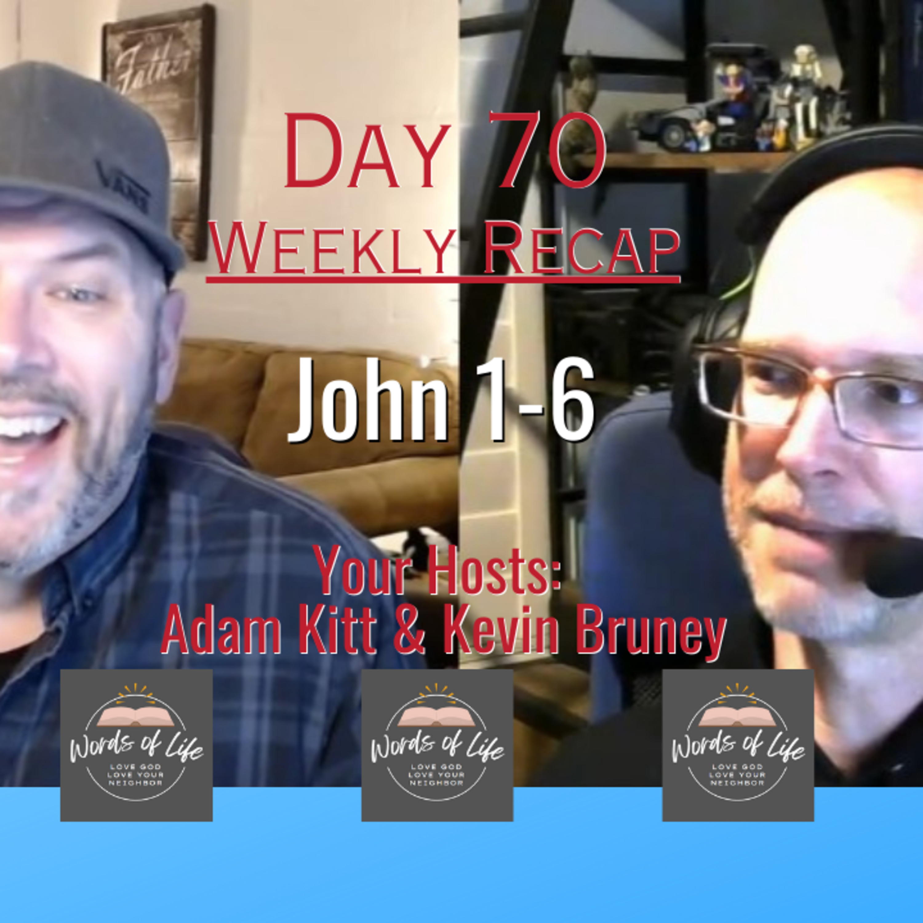 Not Just Another Gospel! Why John Chose These Events - Weekly Recap - John 1-6 - Day 70 episode artwork