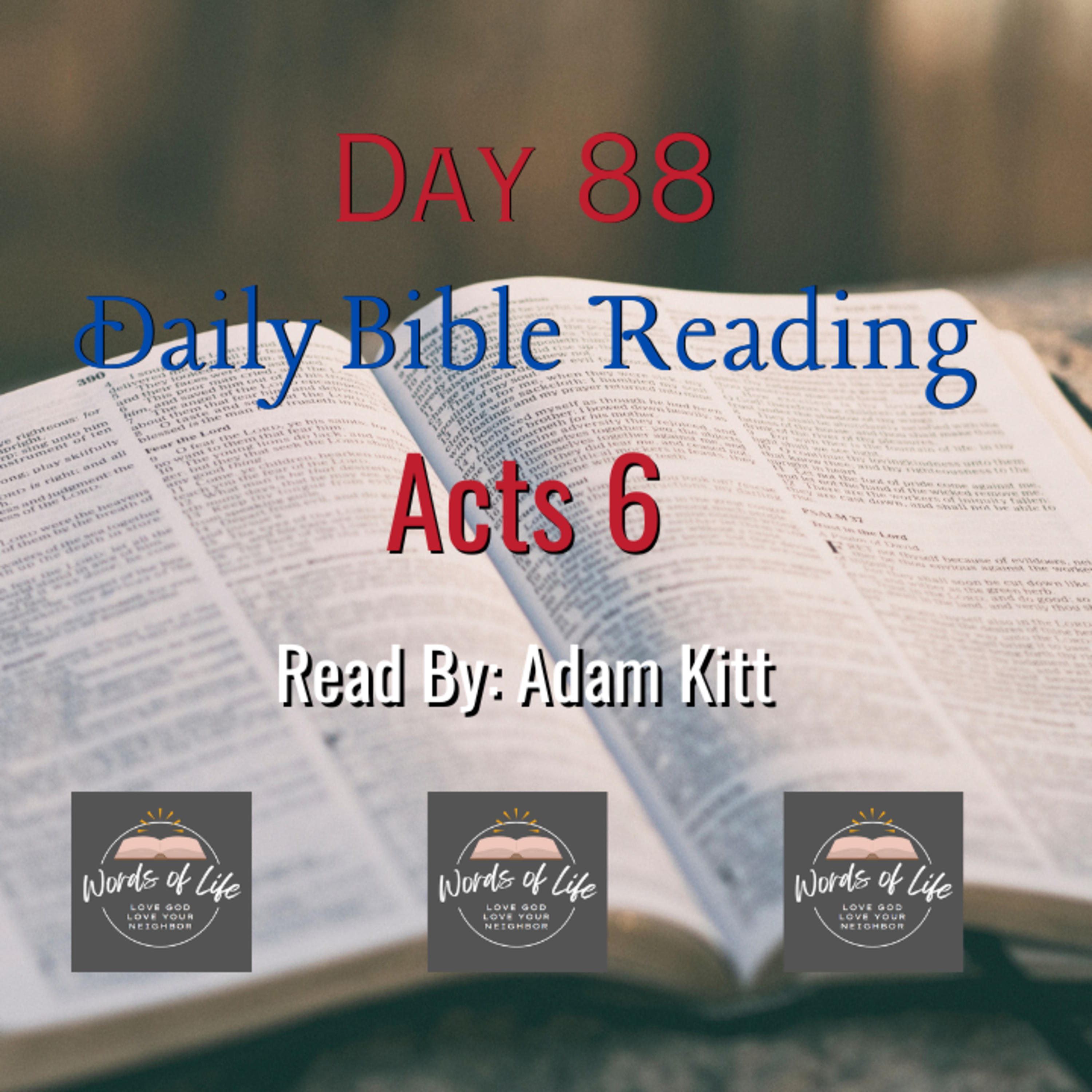 They Chose Seven… But One Would Change Everything - Day 88 - Daily Bible - Acts 6 episode artwork