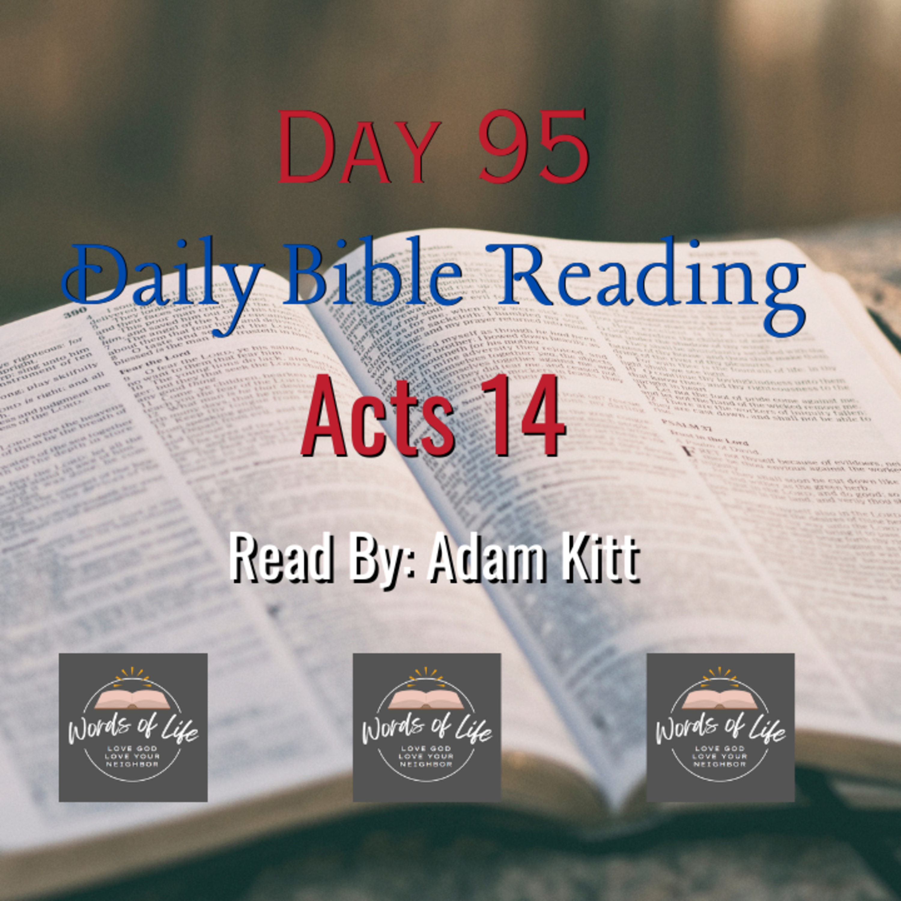 They Called Him a god… Then Tried to Kill Him - Day 95 - Daily Bible - Acts 14 episode artwork
