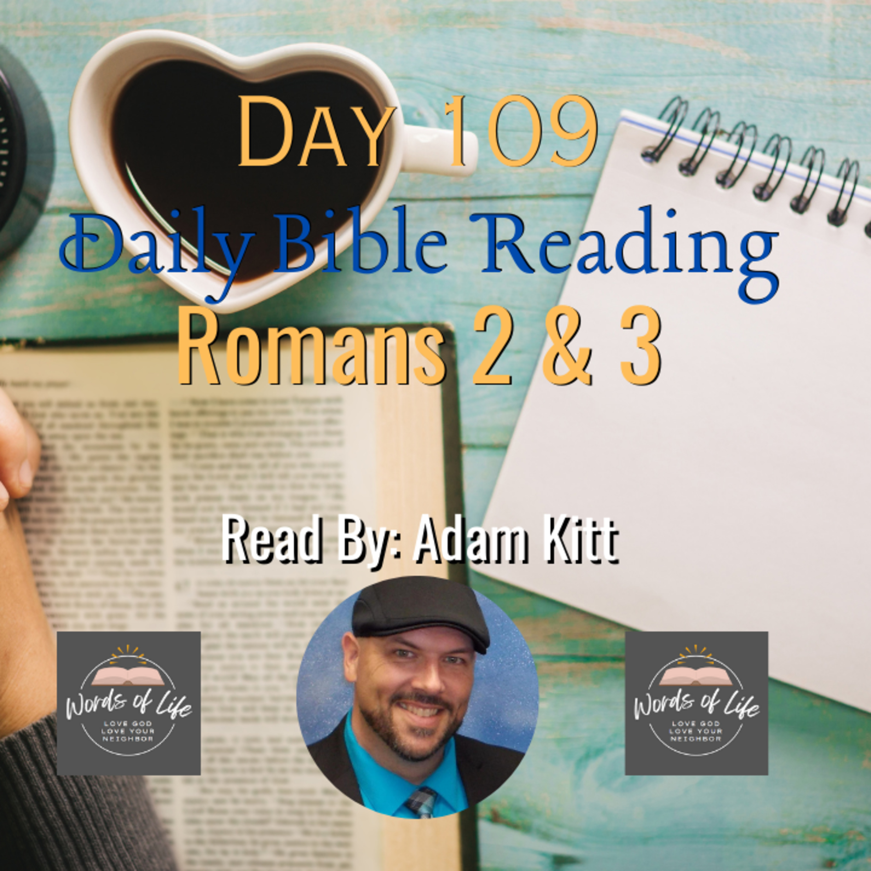 Judged or Justified? Paul Shows the Difference – Day 109 – Daily Bible – Romans 2-3 episode artwork