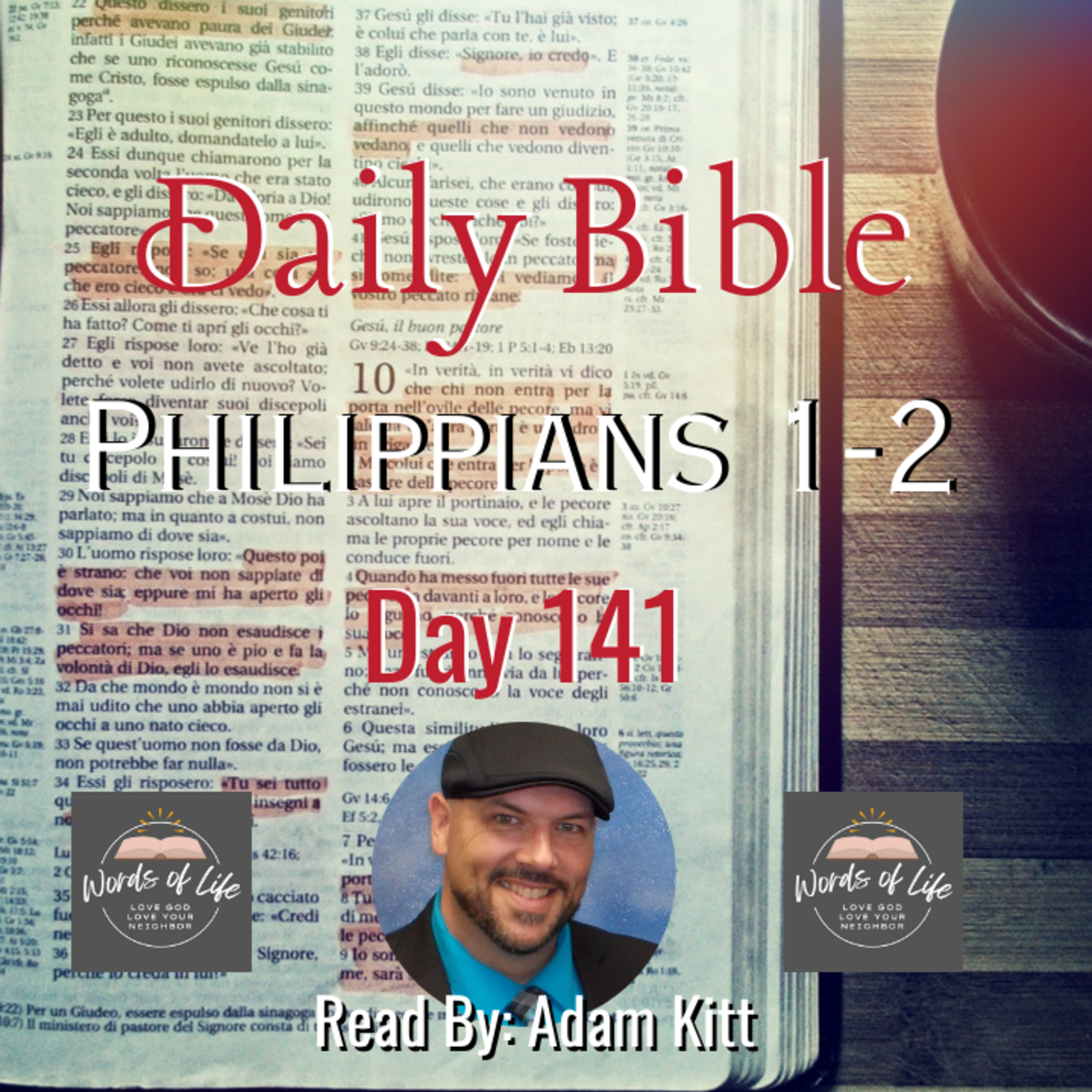 Joy in Chains? Paul’s Message Still Stuns the World! – Day 141 – Daily Bible – Philippians 1-2 episode artwork